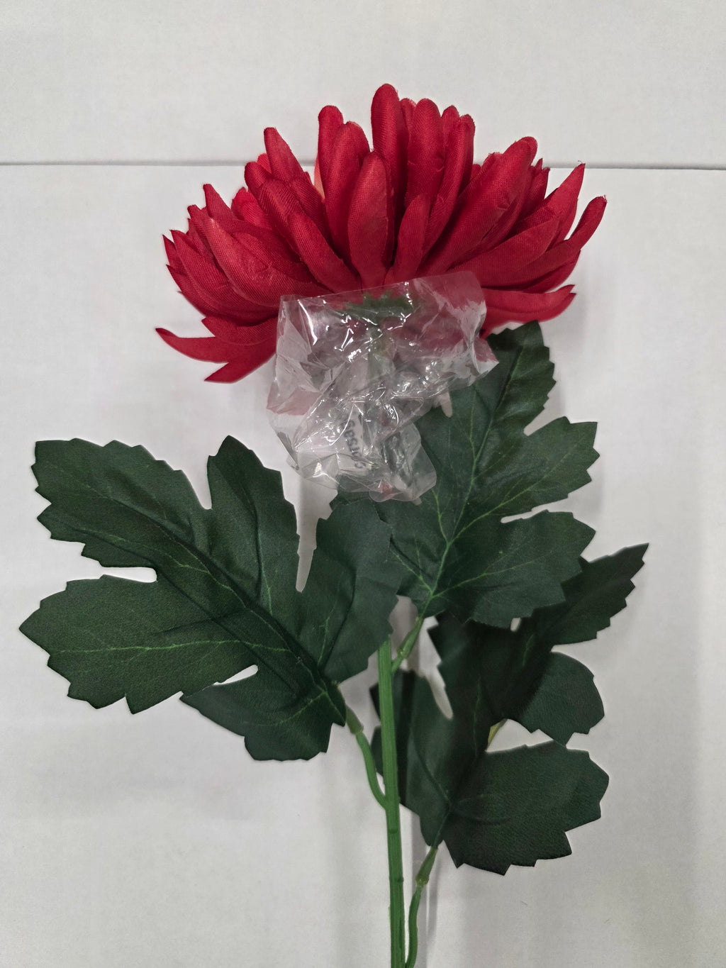 Artificial Chrysanthemum Bloom Red (PACK OF 2)