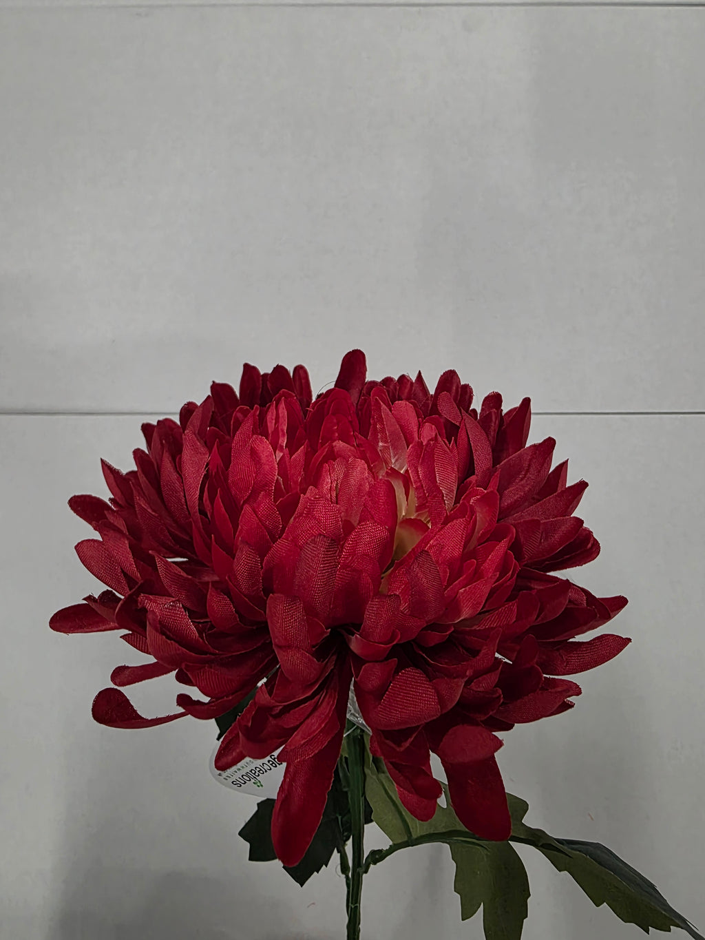 Artificial Chrysanthemum Bloom Red (PACK OF 2)