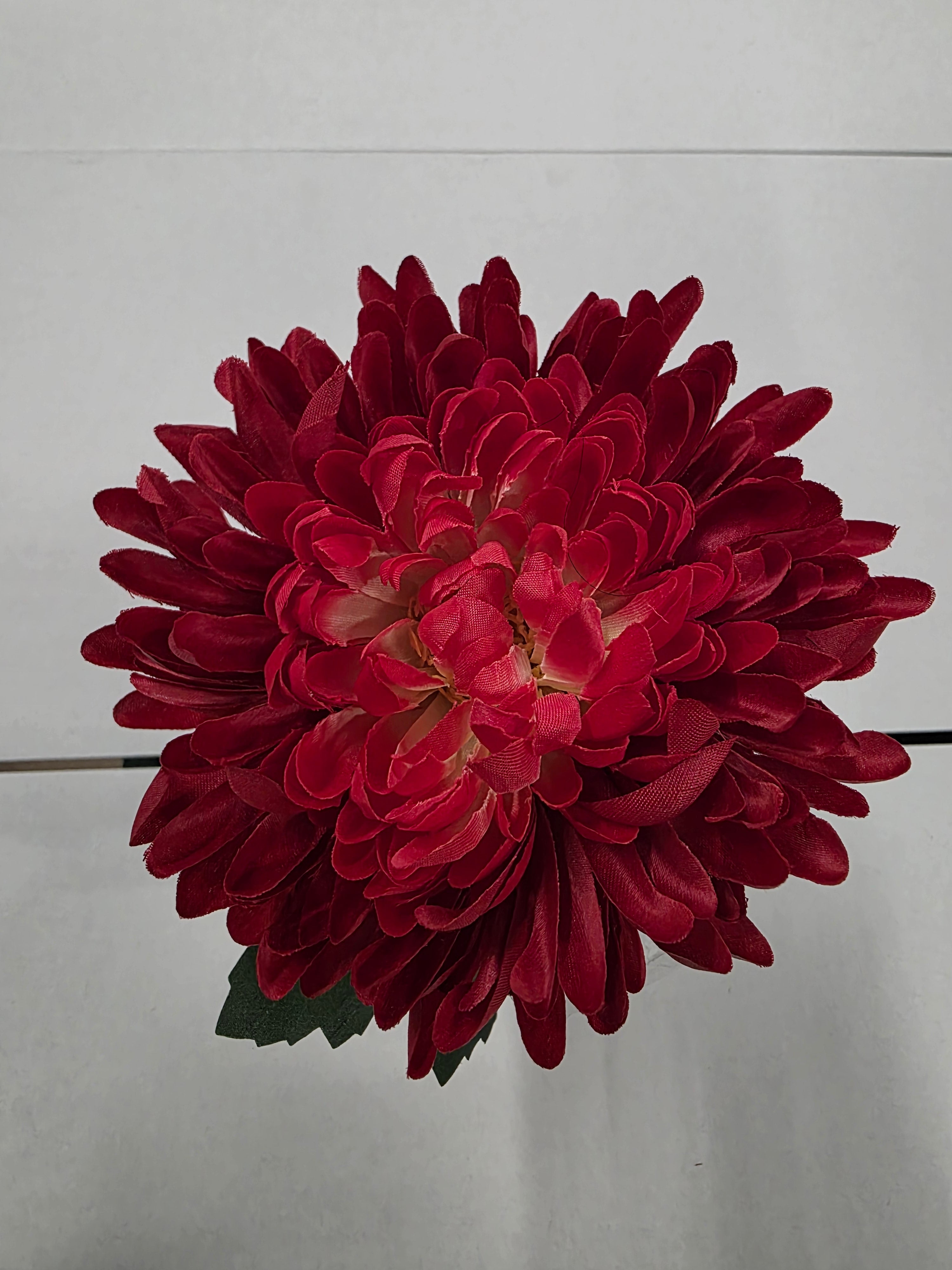Artificial Chrysanthemum Bloom Red (PACK OF 2)