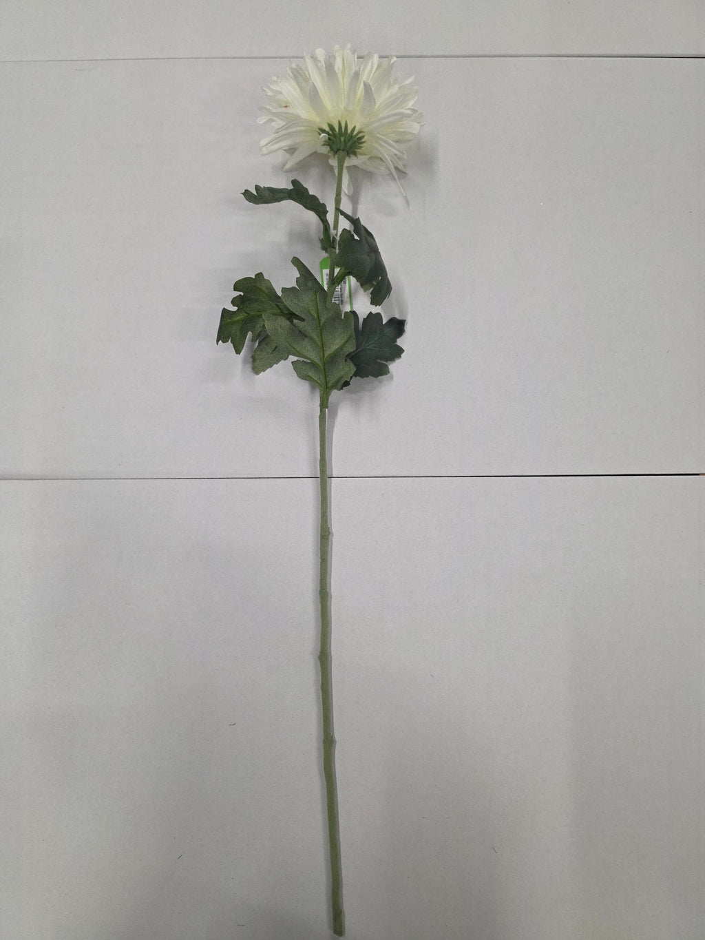 Artificial Chrysanthum Spray 70cm White (Pack of 2)