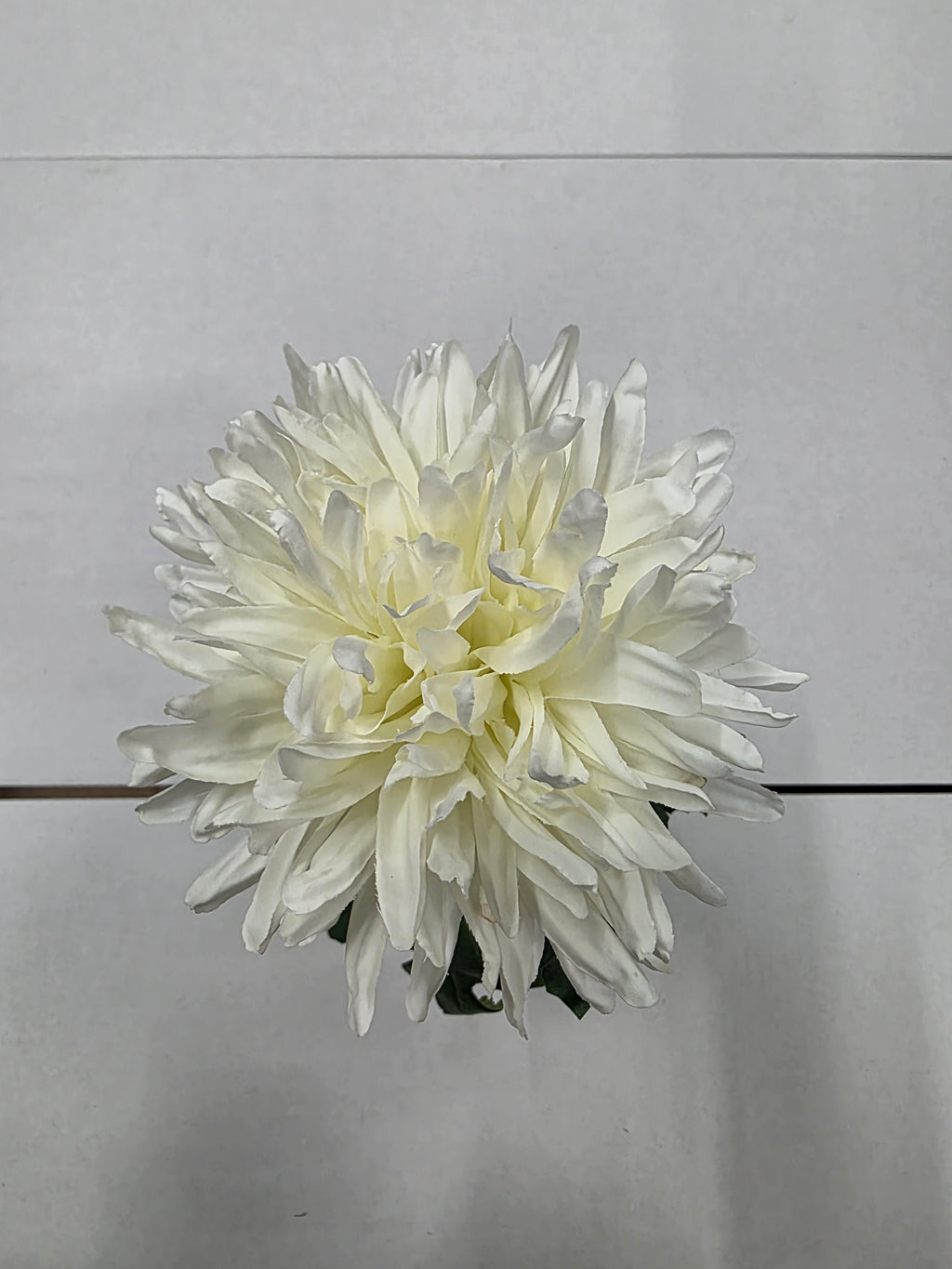 Artificial Chrysanthum Spray 70cm White (Pack of 2)