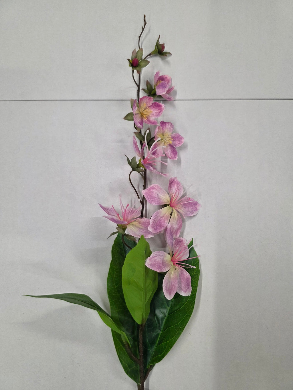 Artificial Clematis Spray Pink (pack of 2)