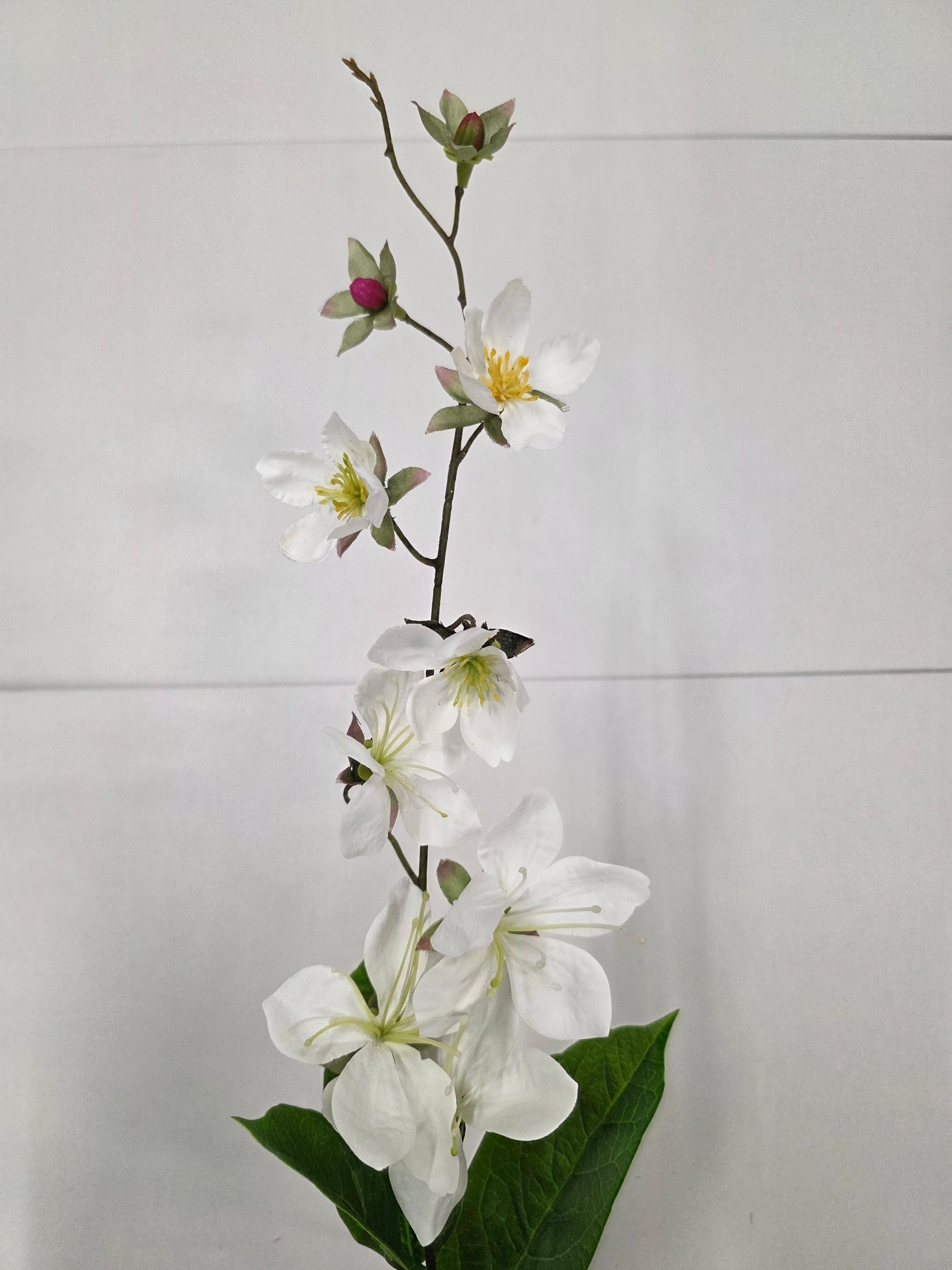 Artificial Clematis Spray White (PACK OF 2)