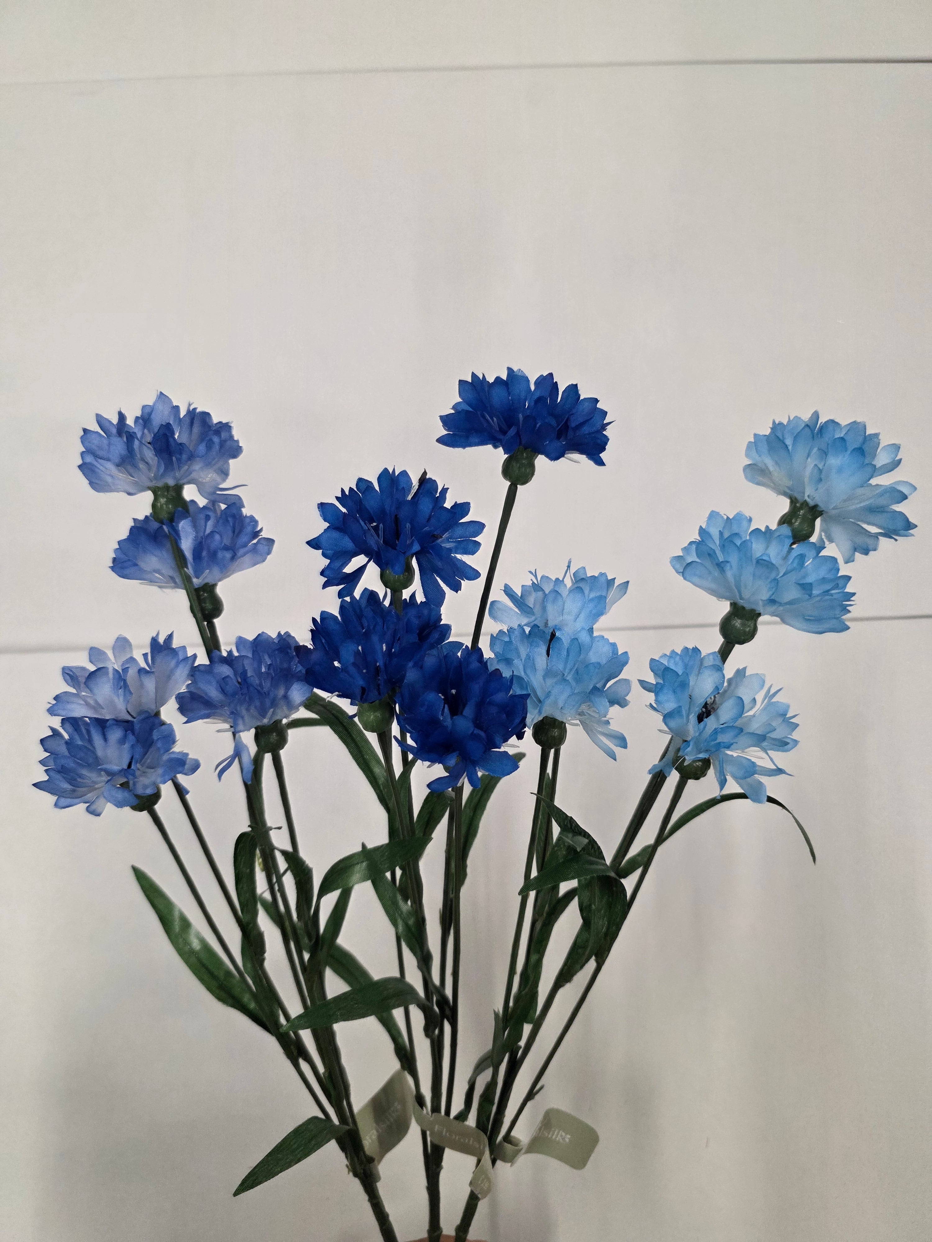 Artificial Cornflower Assorted 58cm (PACK OF 3)