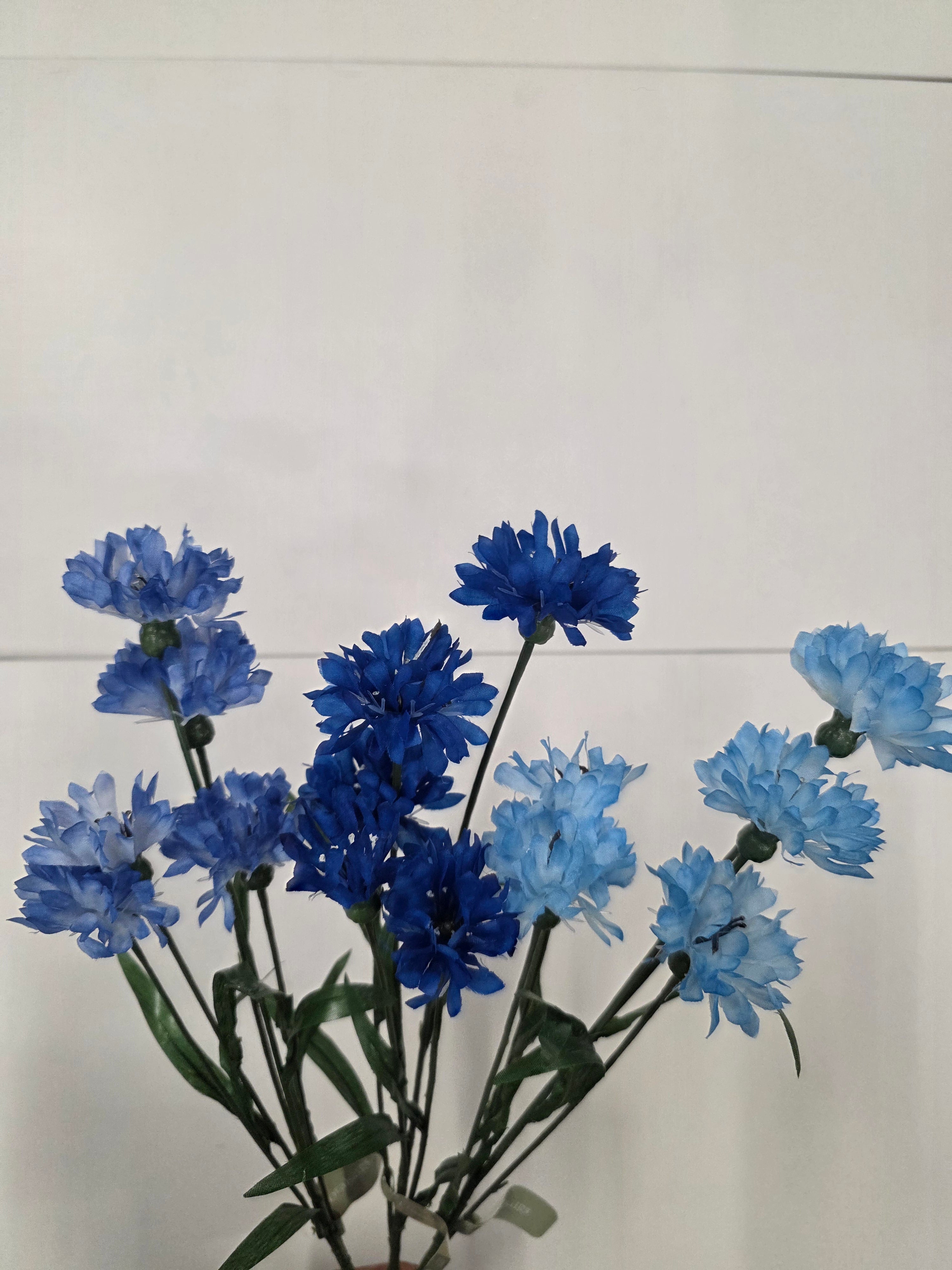 Artificial Cornflower Assorted 58cm (PACK OF 3)