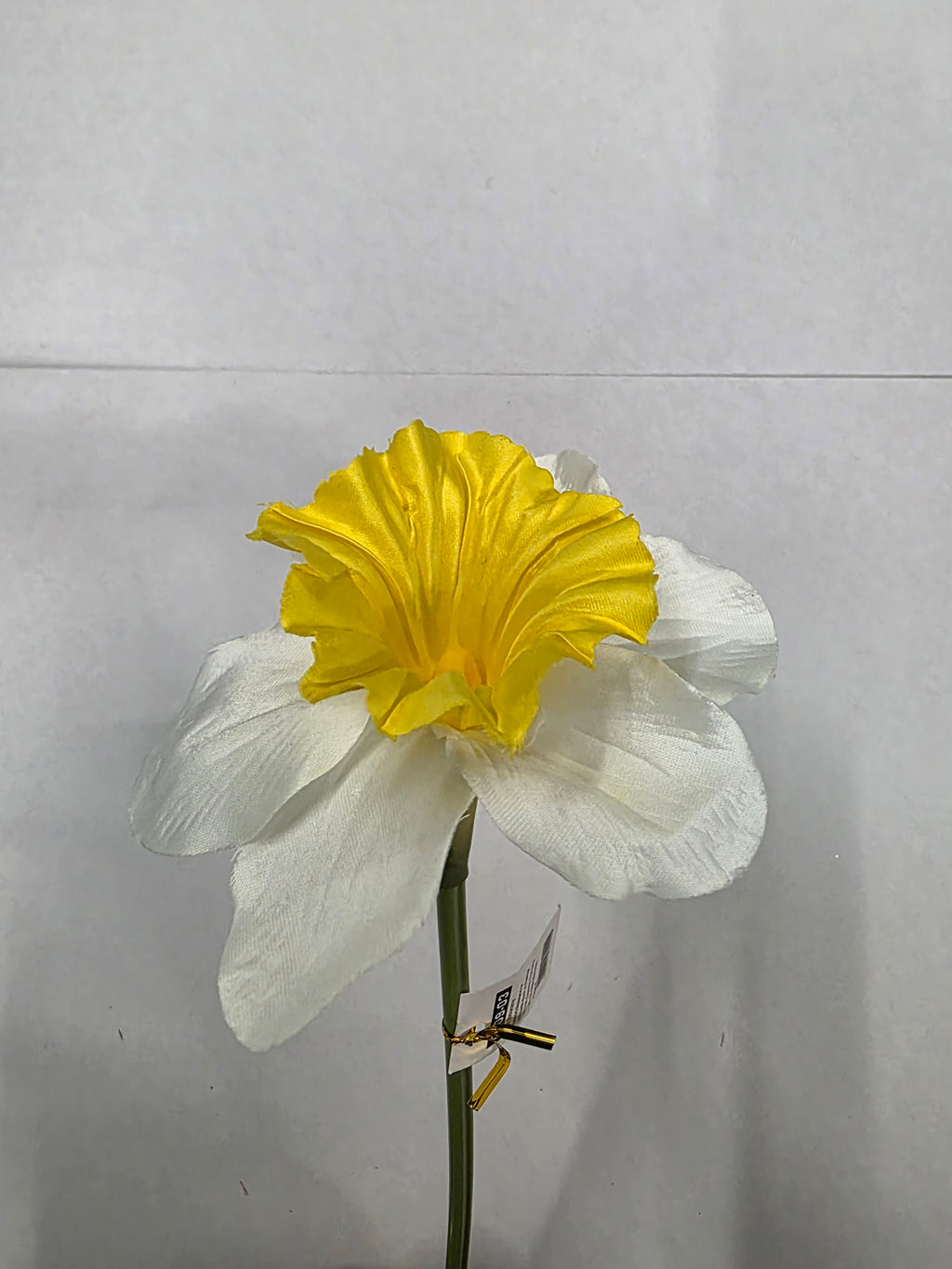 Artificial Daffodil Cream Yellow 50cm (PACK OF 4)