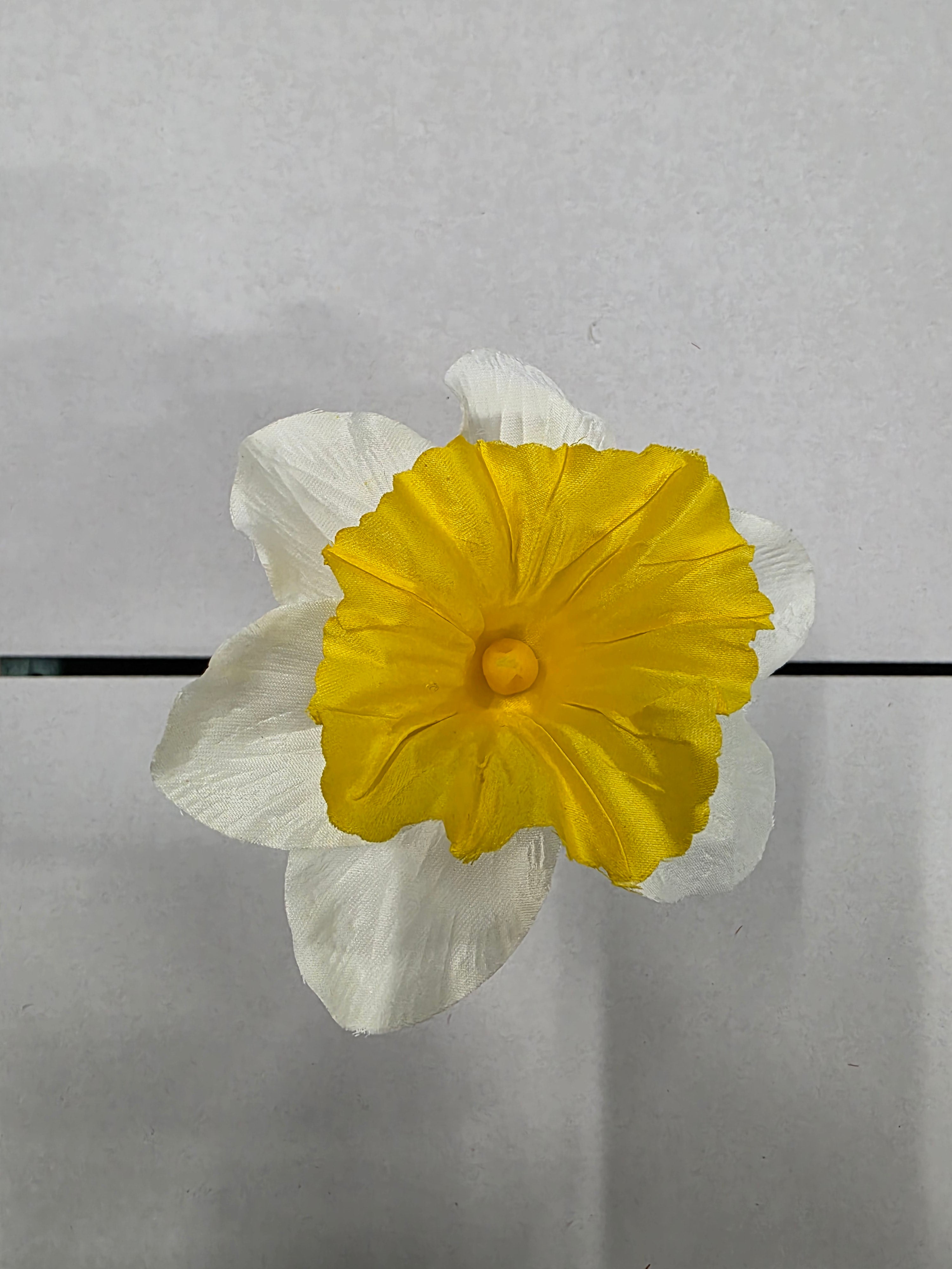 Artificial Daffodil Cream Yellow 50cm (PACK OF 4)
