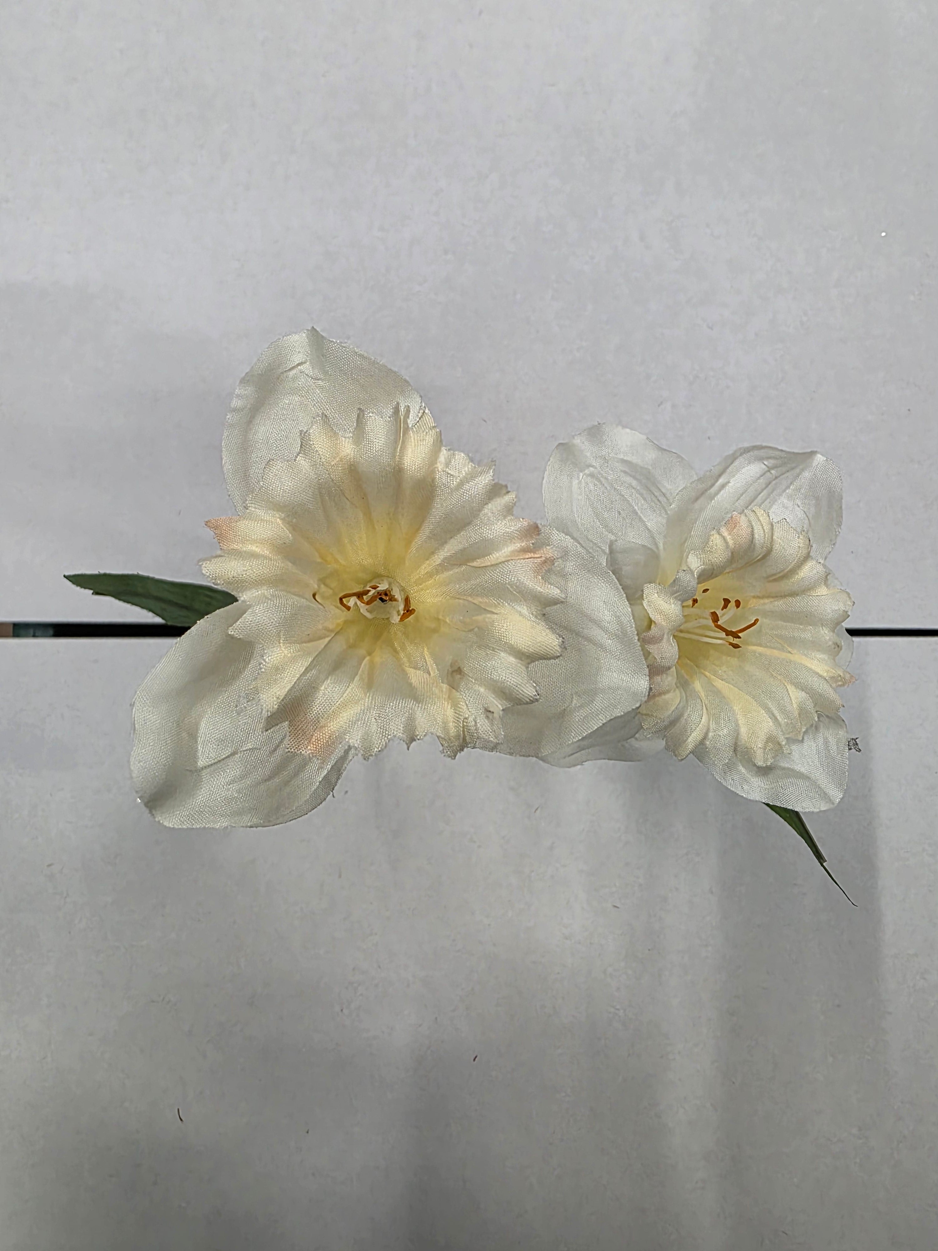 Artificial Daffodil White (PACK OF 3)