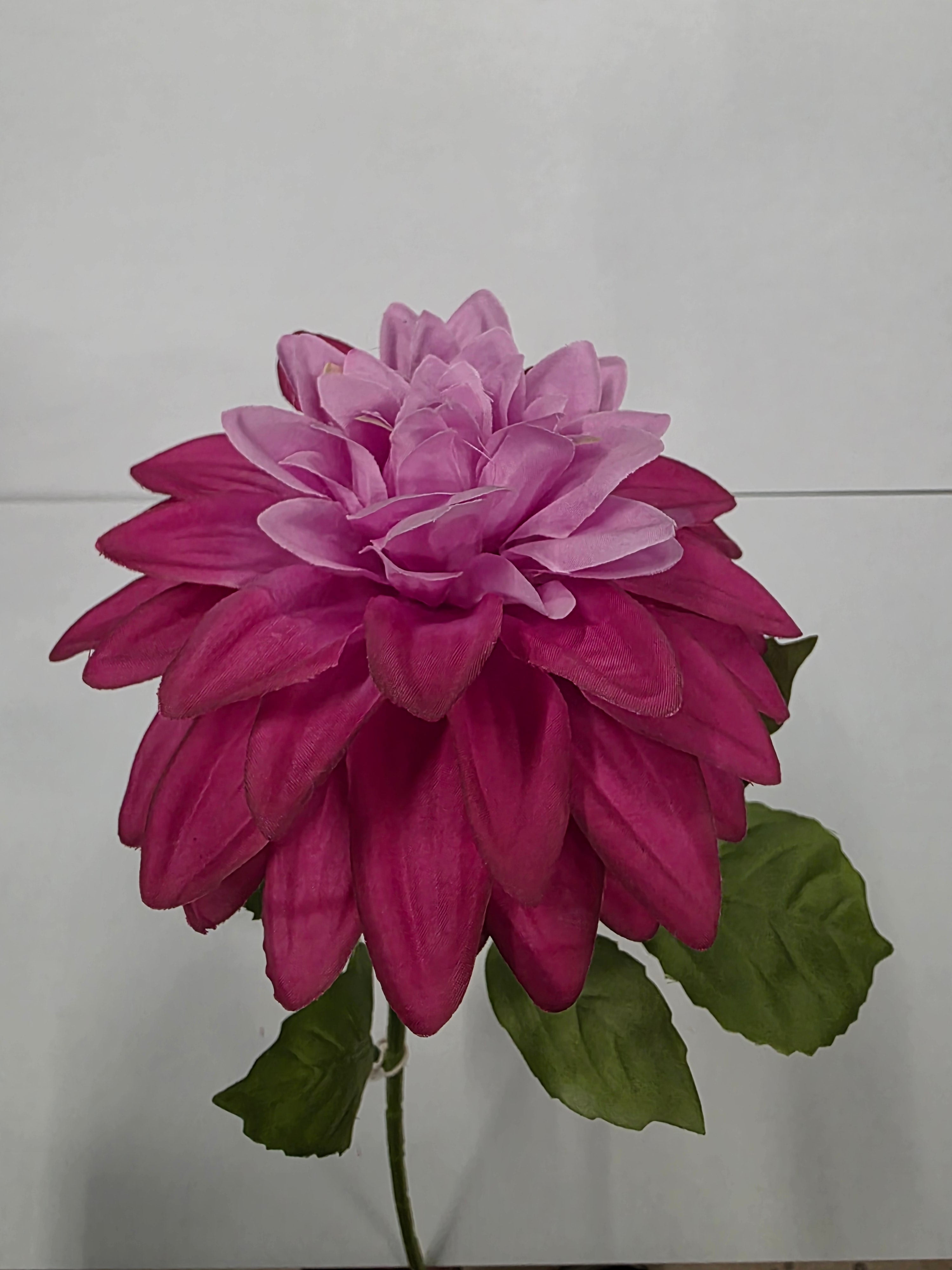 Artificial Dahlia Fuchsia 73cm (PACK OF 3)