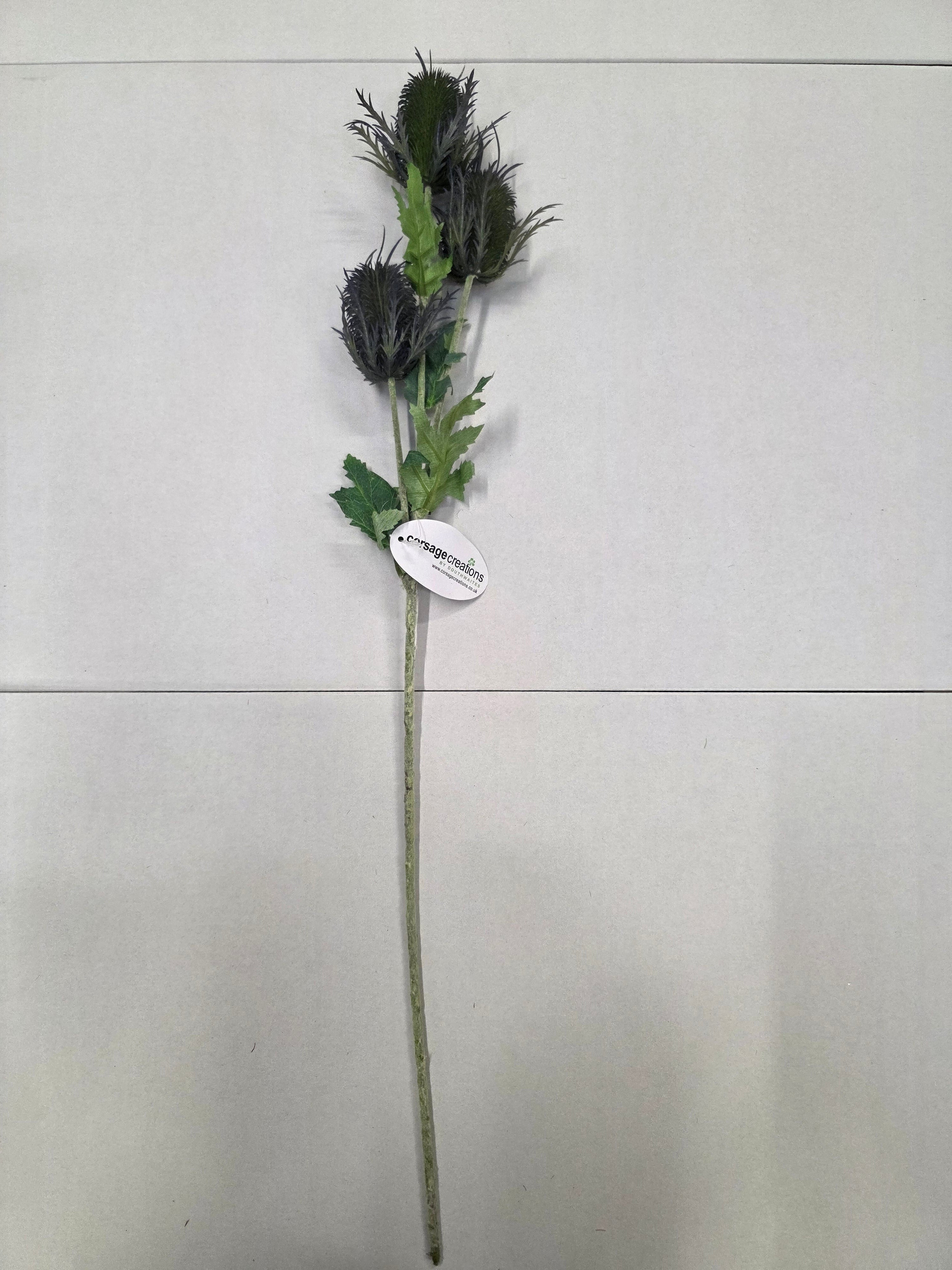 Artificial Eryngium Spray Blue