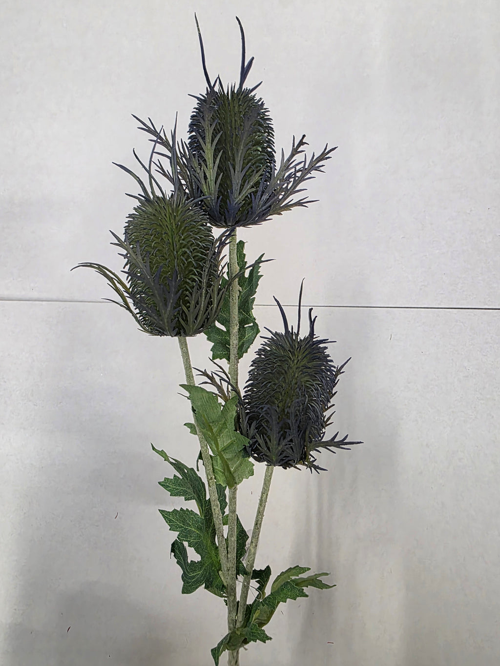 Artificial Eryngium Spray Blue