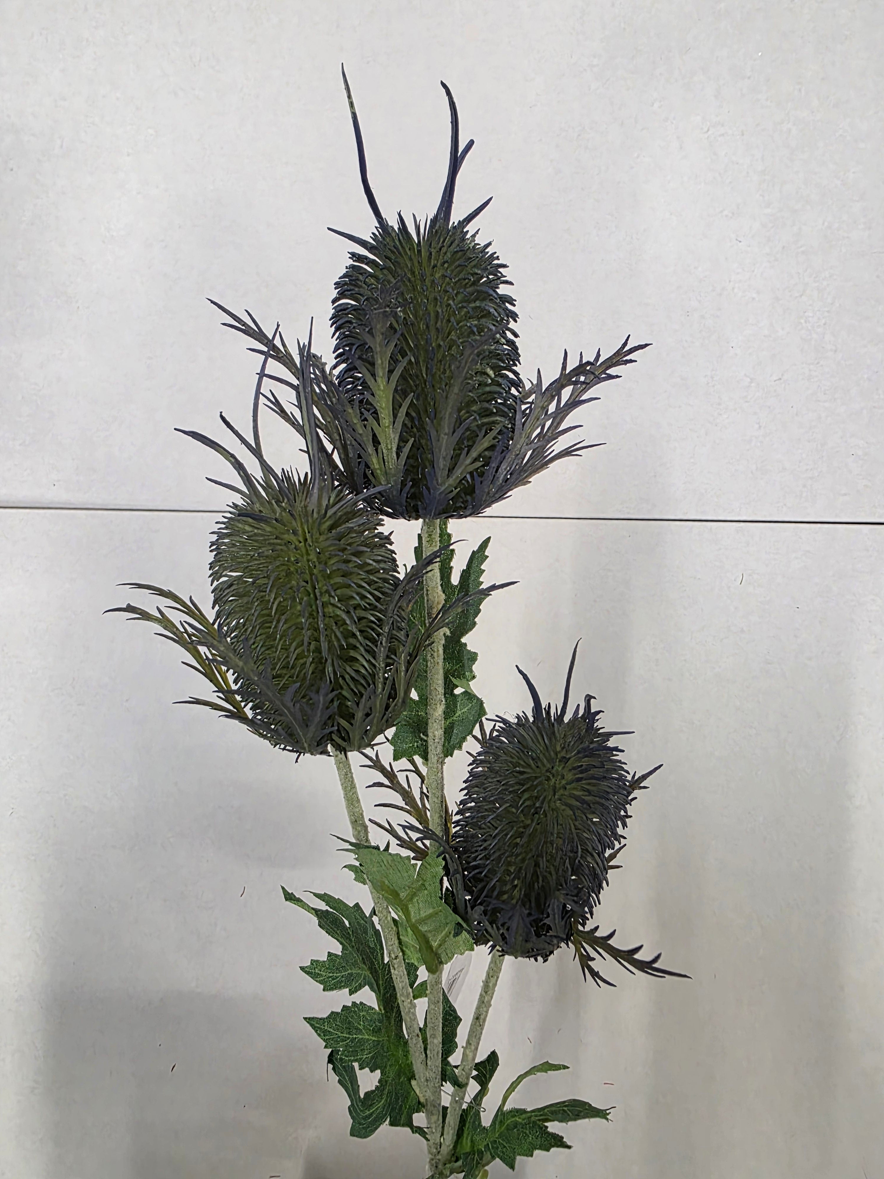 Artificial Eryngium Spray Blue