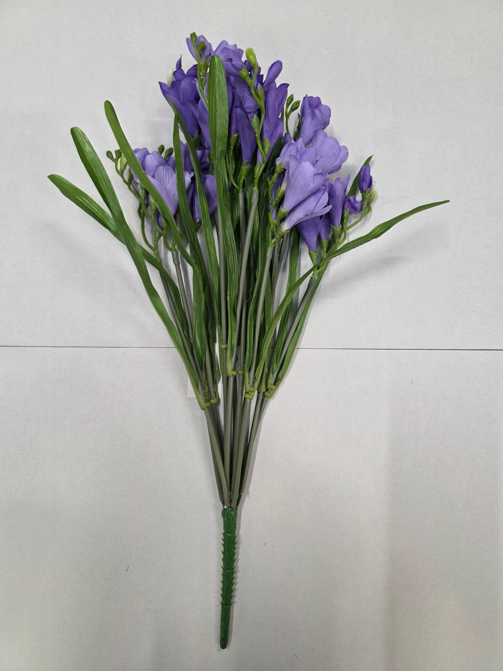 Artificial Freesia Bush Lavender Purple