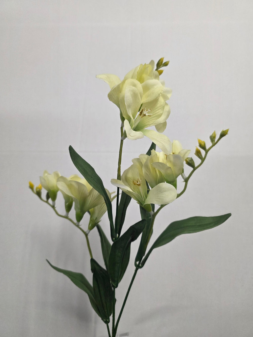 Artificial Freesia Spray Cream (PACK OF 4)