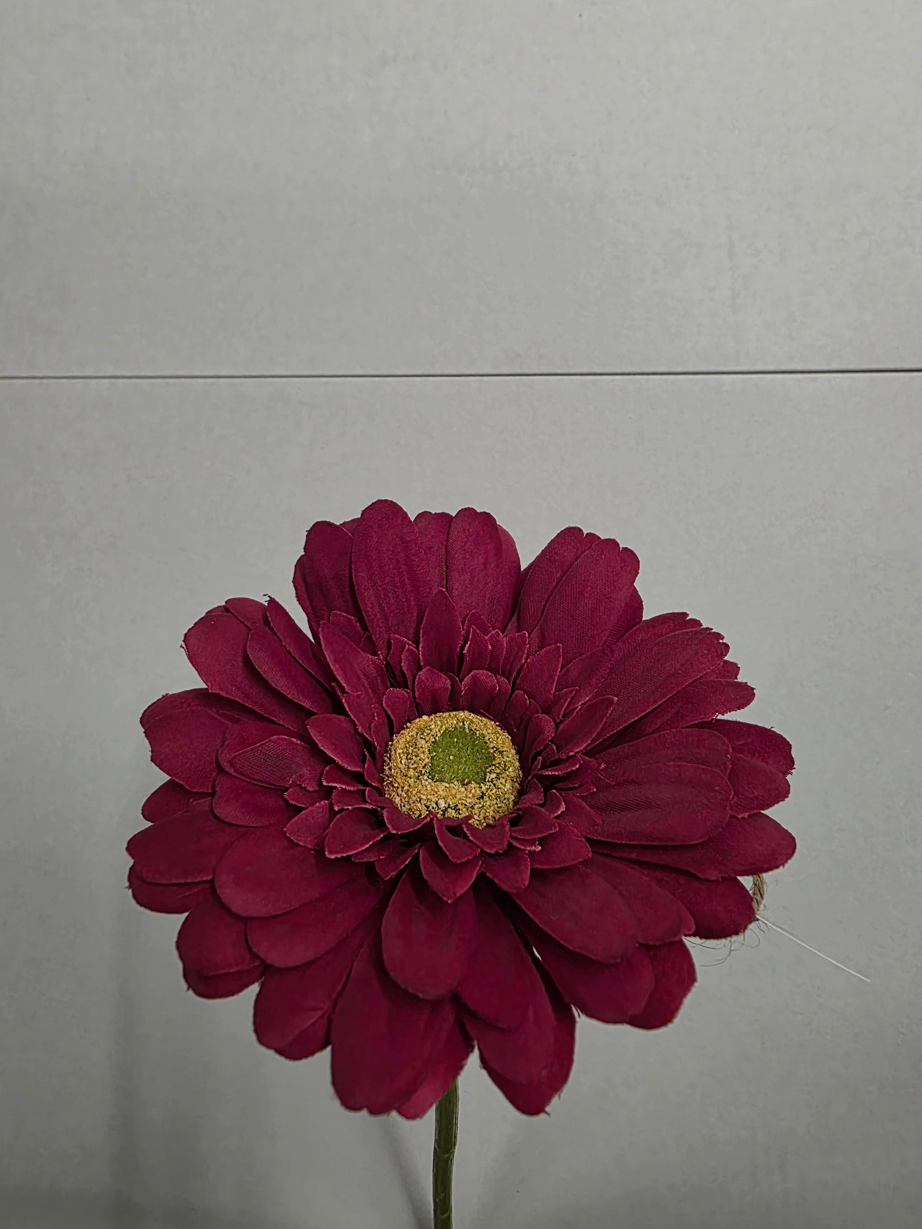 Artificial Gerbera Burgundy 72cm (PACK OF 4)