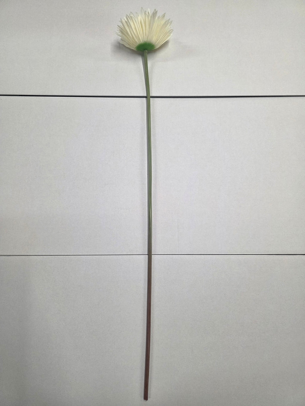 Artificial Gerbera Double White (PACK OF 2)