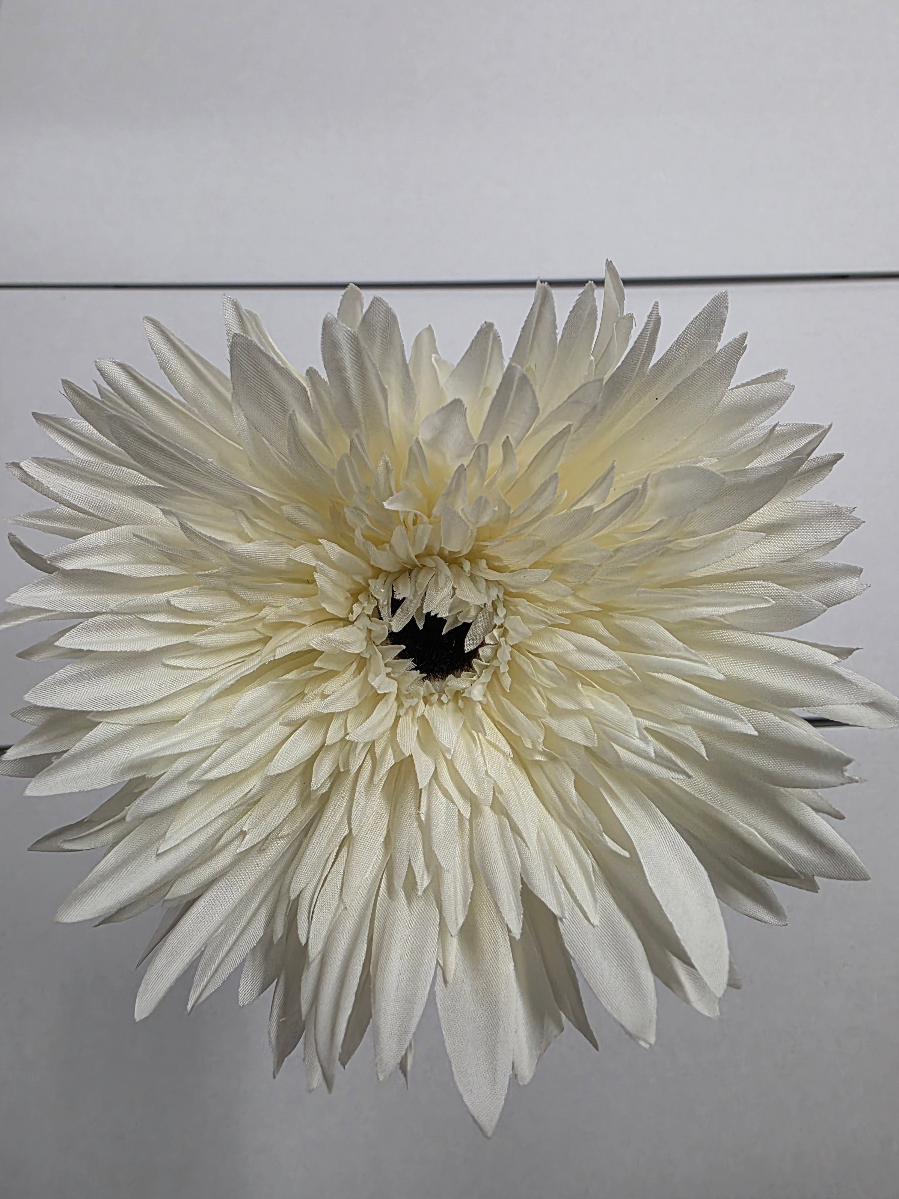 Artificial Gerbera Double White (PACK OF 2)
