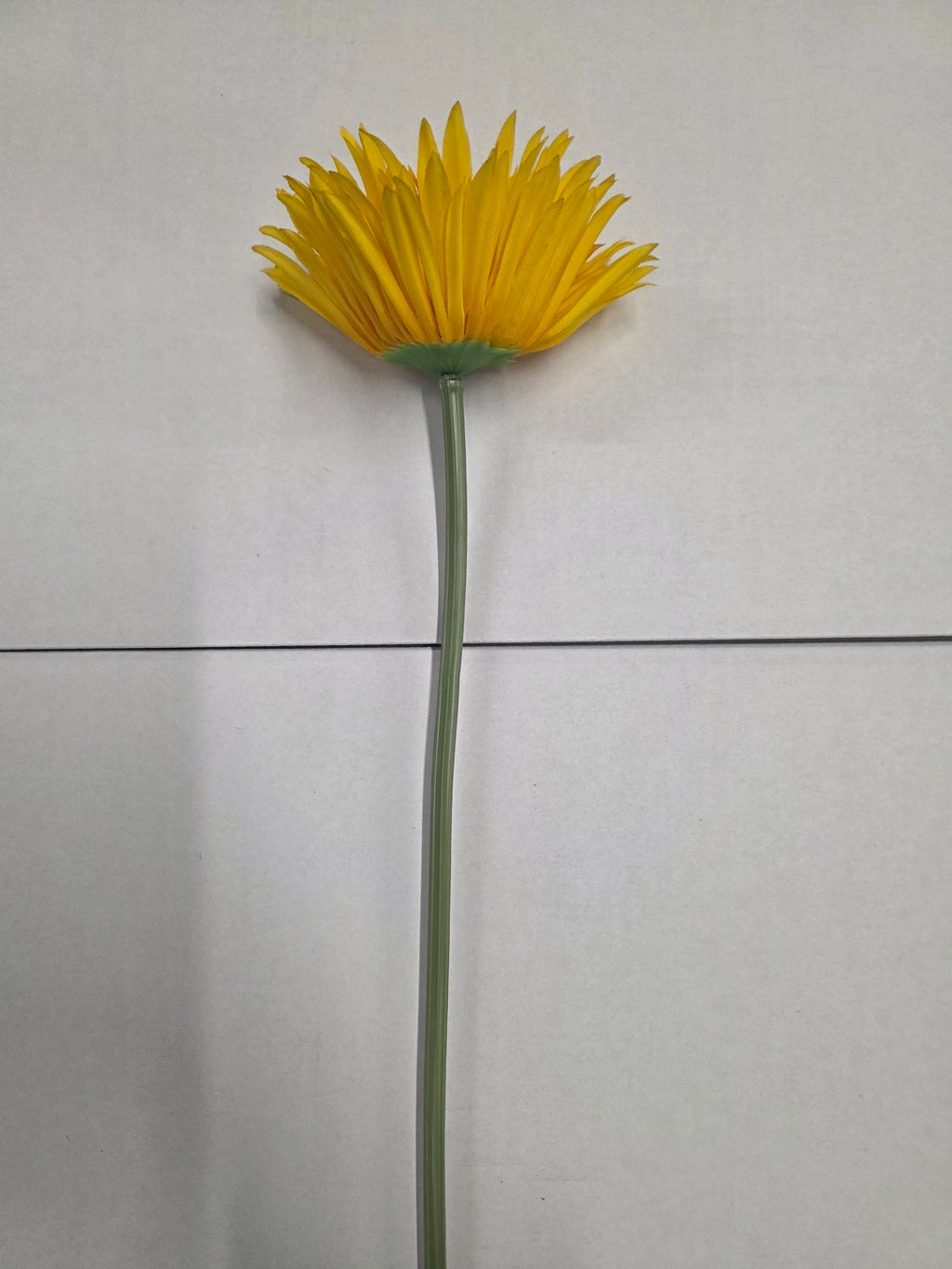 Artificial Gerbera Double Yellow (PACK OF 2)