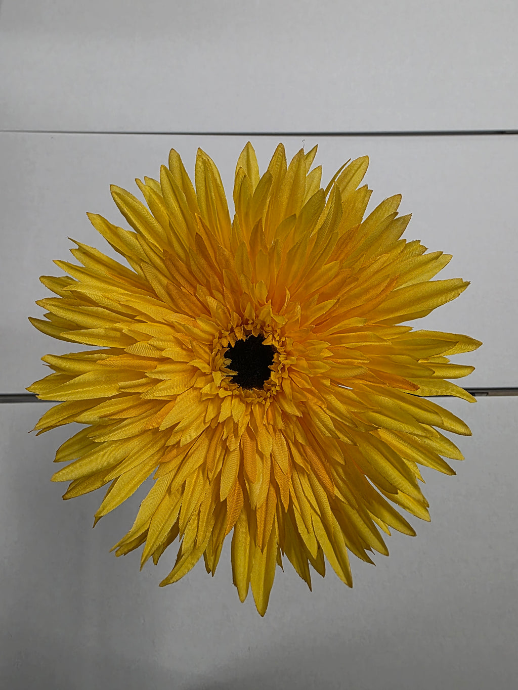 Artificial Gerbera Double Yellow (PACK OF 2)