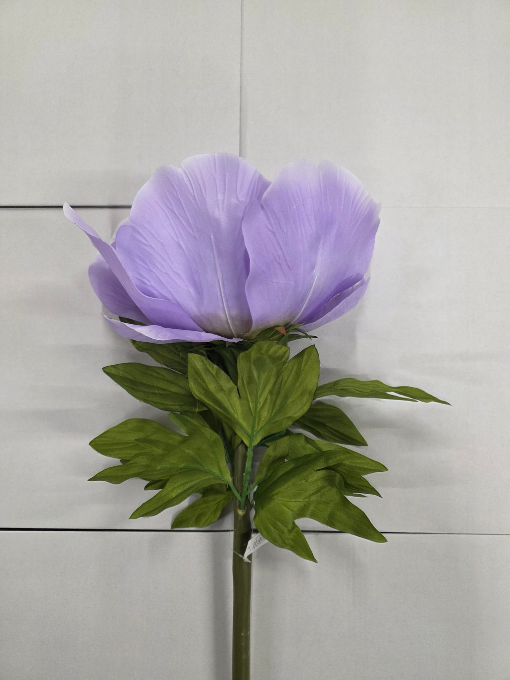 Artificial Giant Anemone Lilac Stem