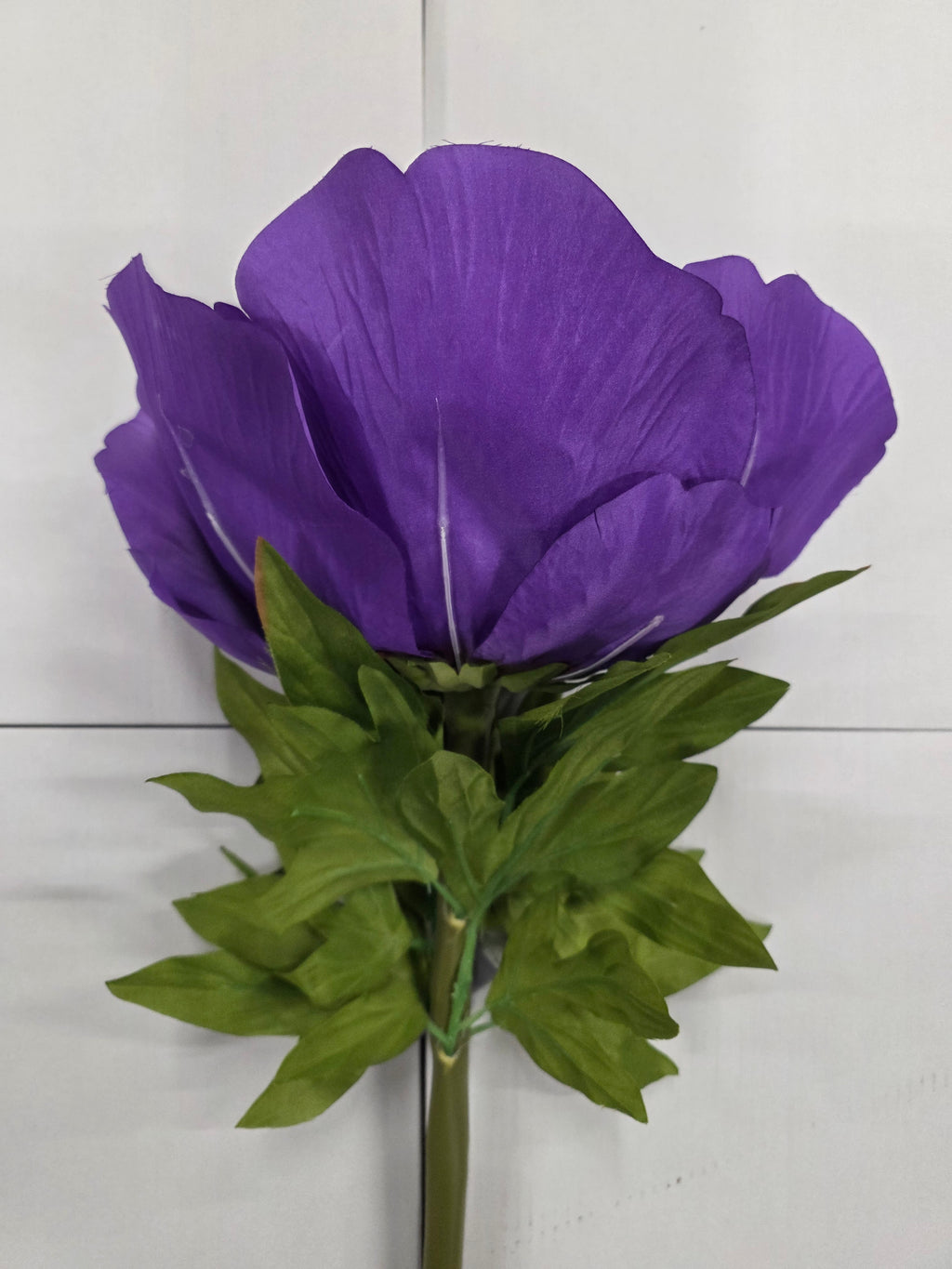 Artificial Giant Anemone Purple Stem