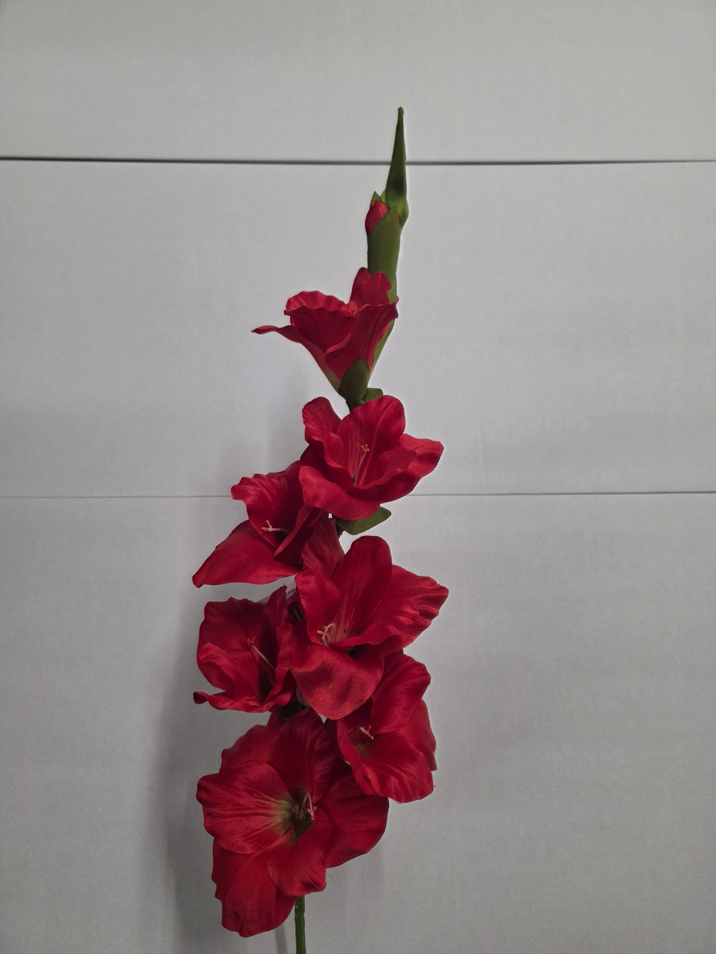 Artificial Gladiola Red(PACK OF 2)