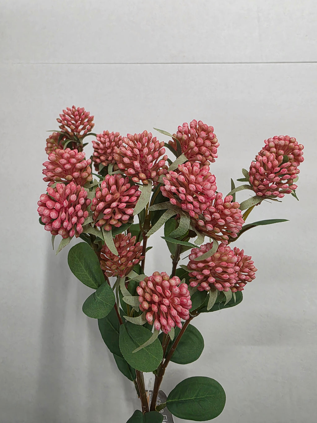 Artificial Gomphrena Pink Hand Tied (PACK OF 2)