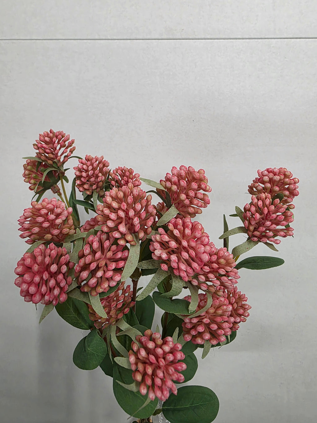 Artificial Gomphrena Pink Hand Tied (PACK OF 2)