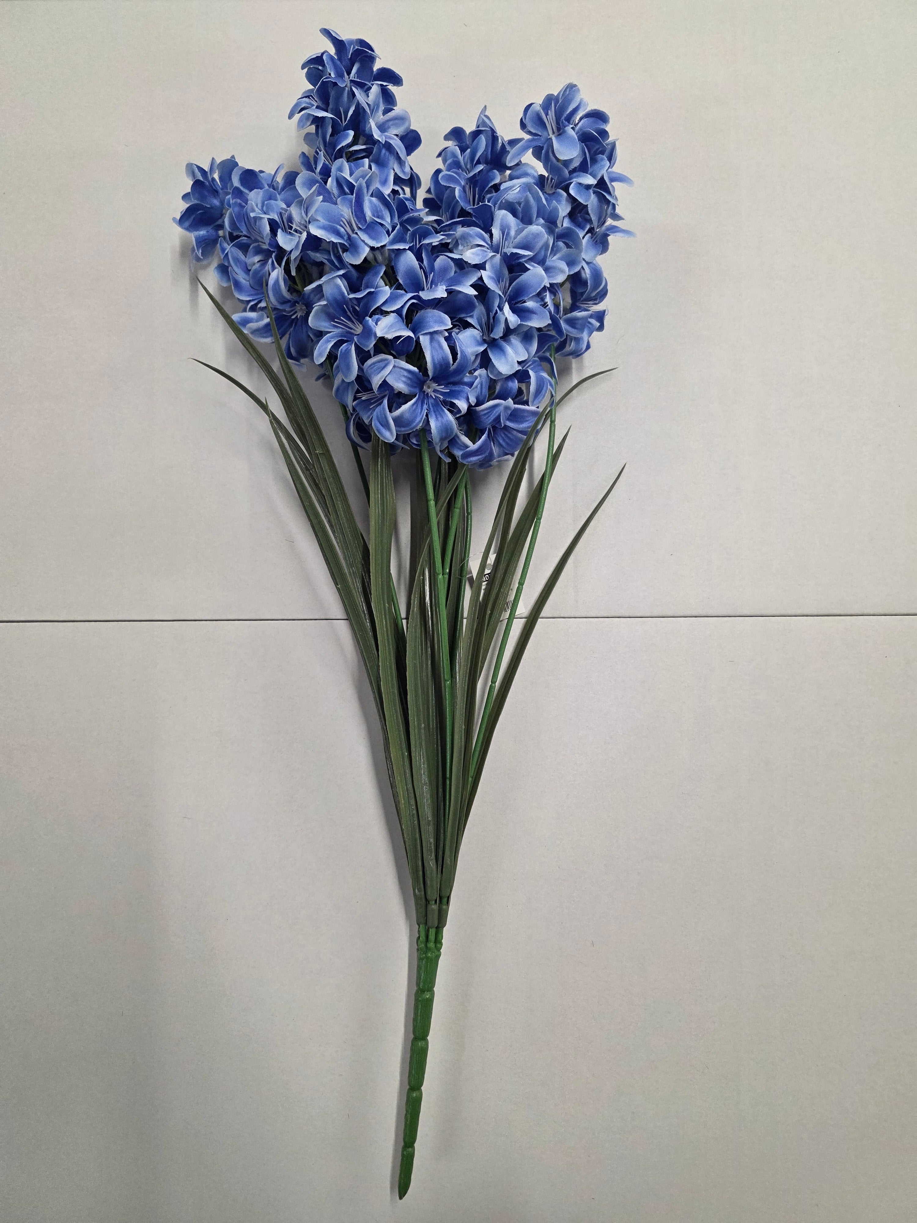 Artificial Hyacinth Blue X7 65cm