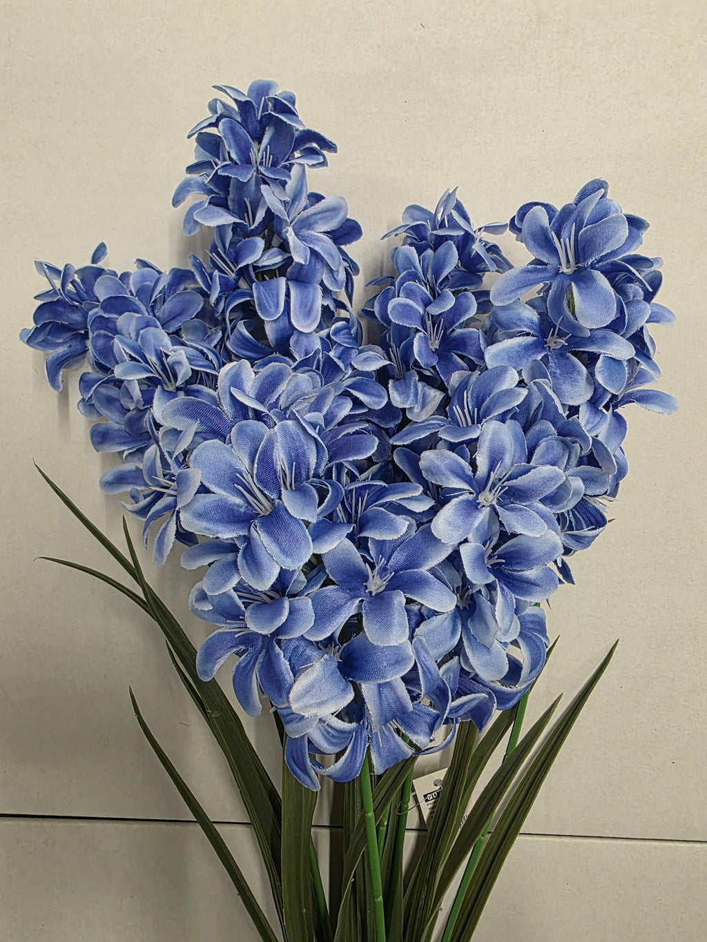 Artificial Hyacinth Blue X7 65cm