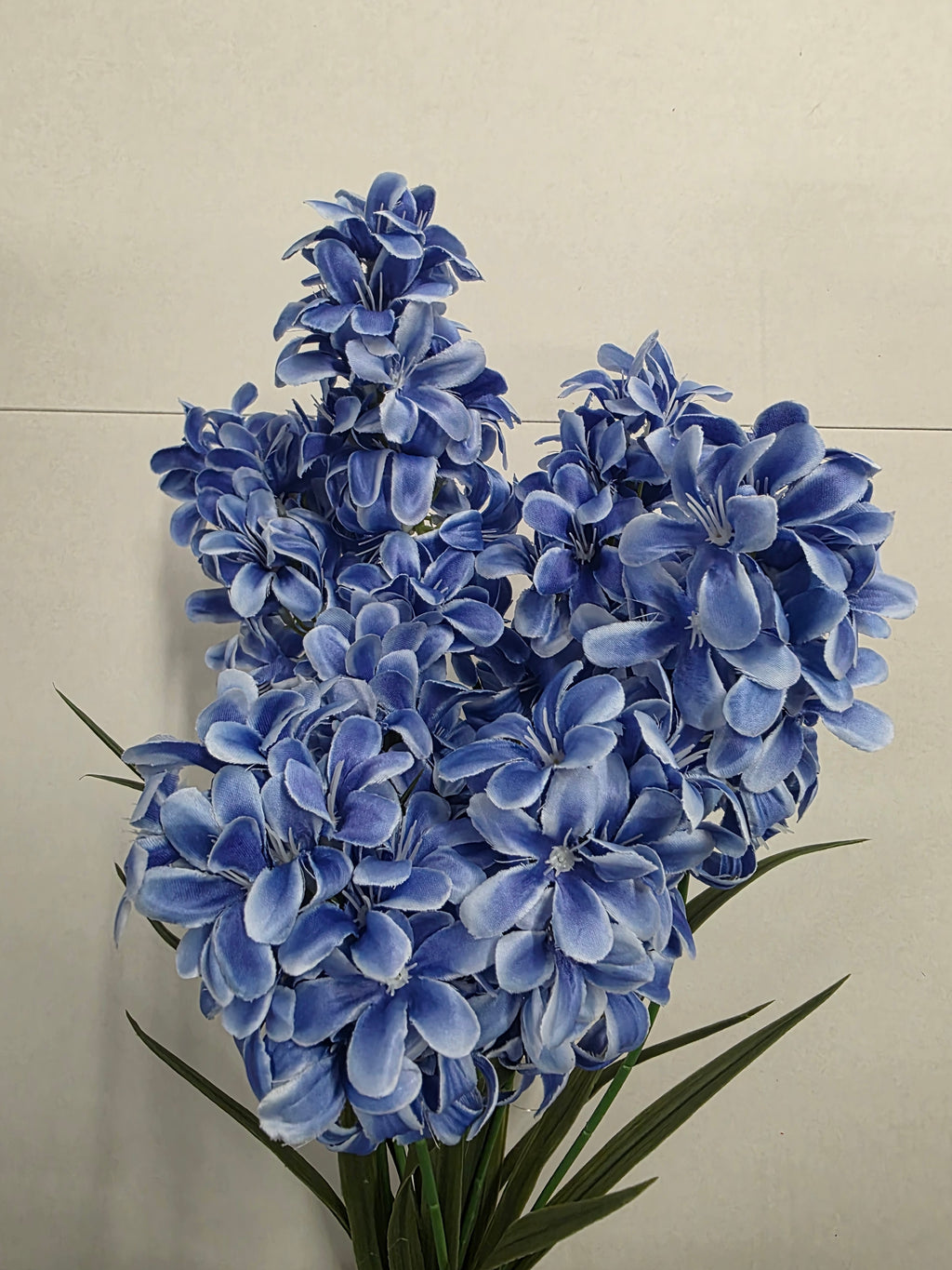 Artificial Hyacinth Blue X7 65cm