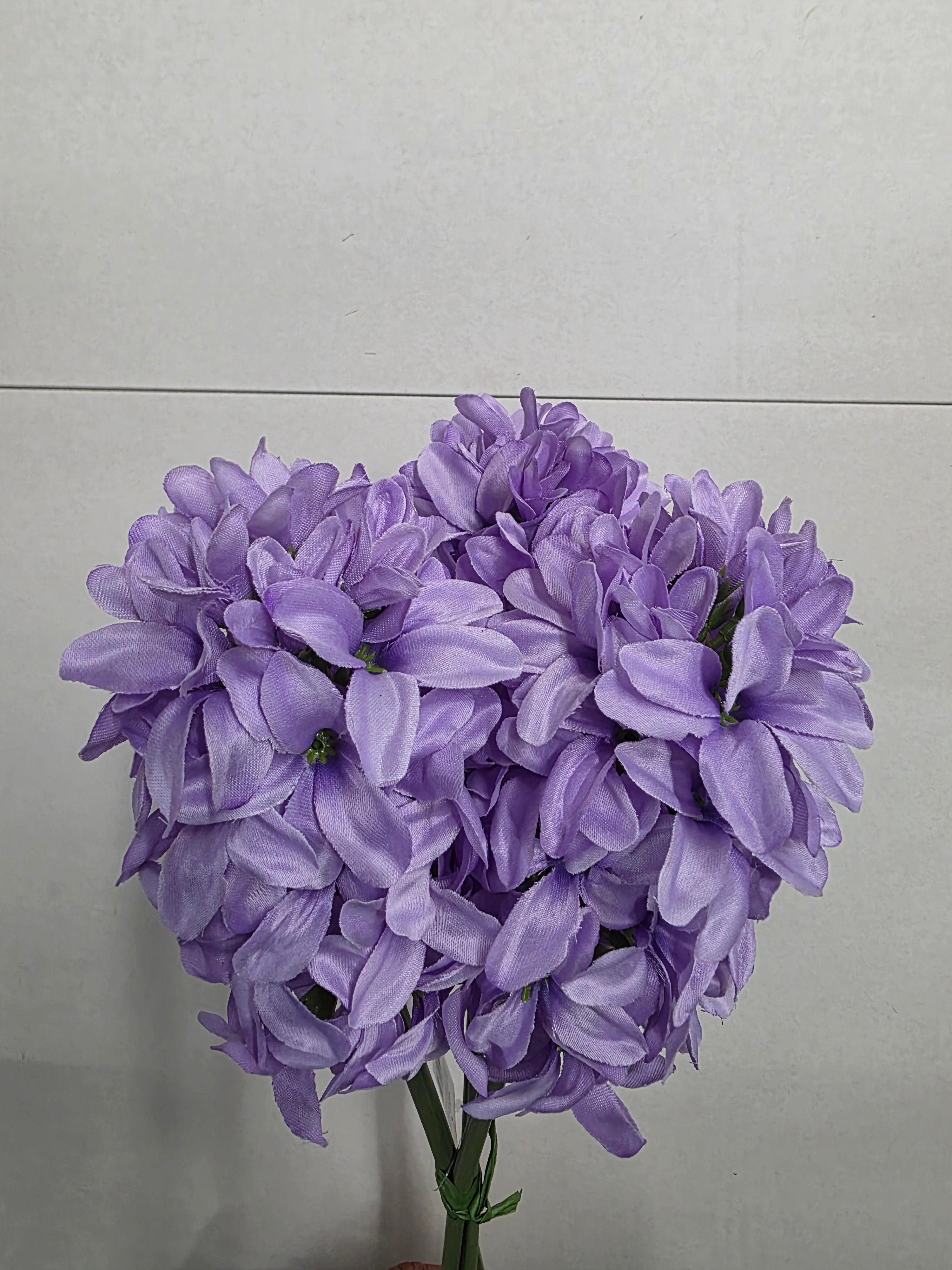 Artificial Hyacinth Bundle Lavender X3 42cm