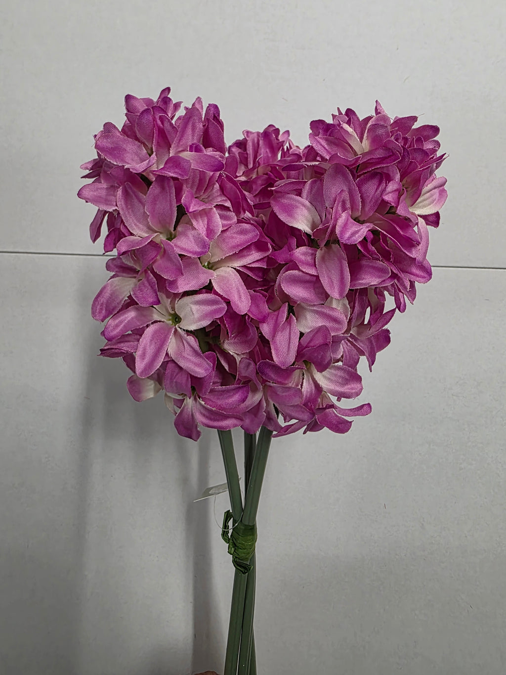 Artificial Hyacinth Bundle Pink X3 42cm