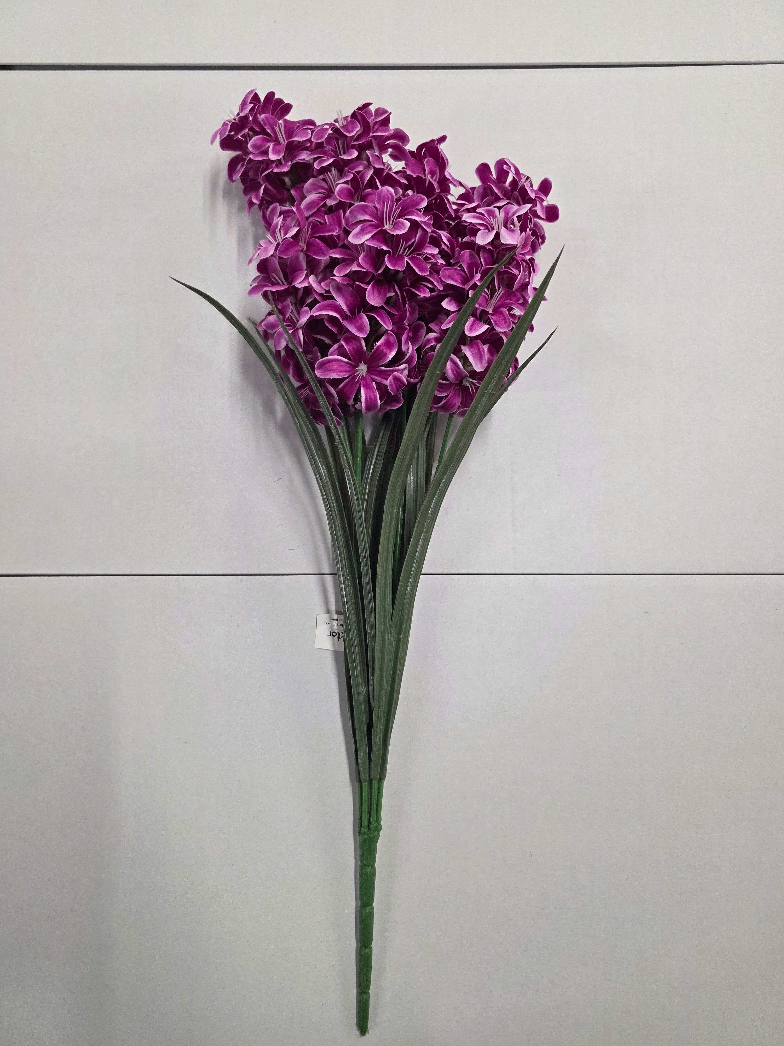 Artificial Hyacinth Purple X7 65cm