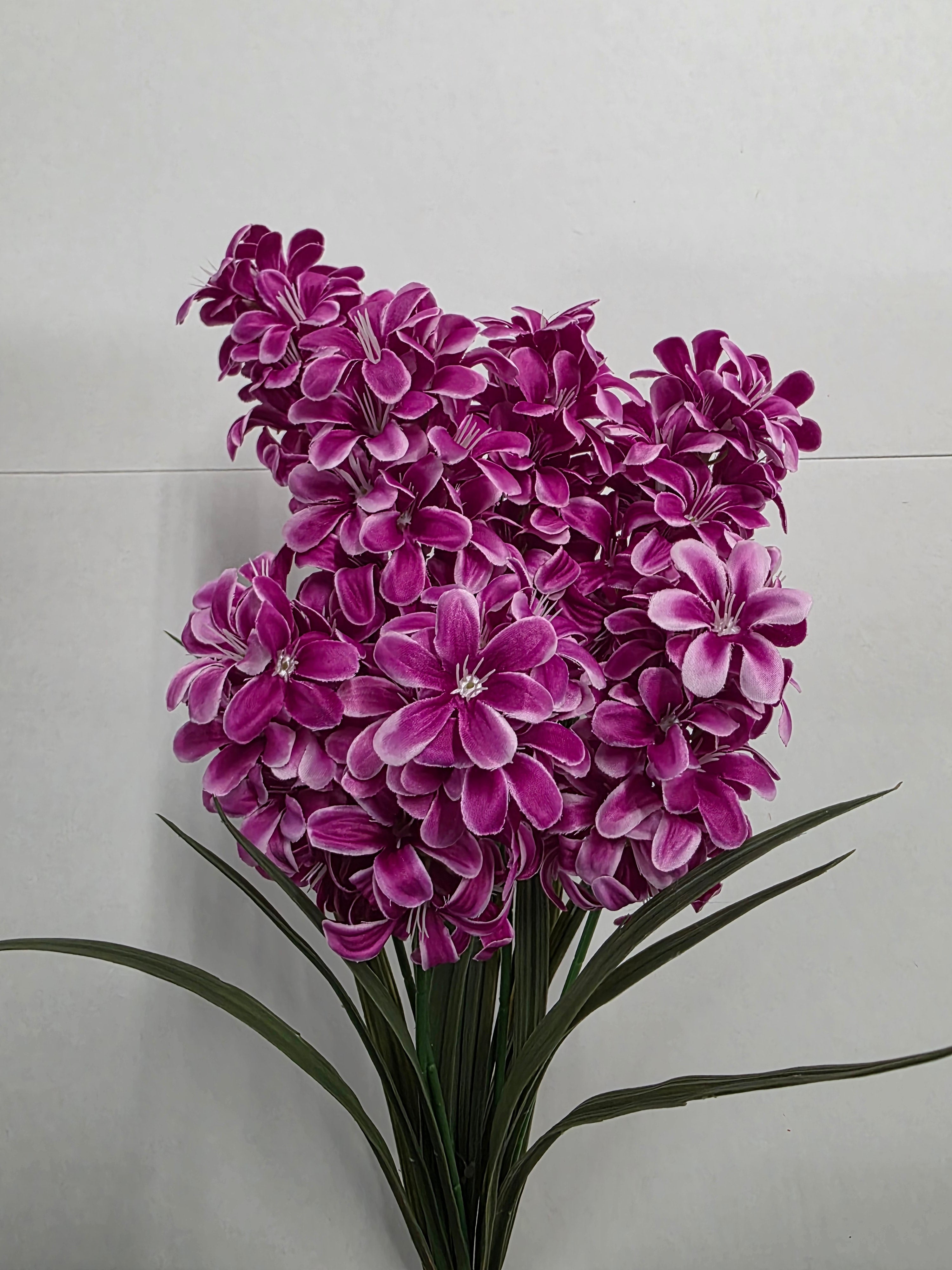Artificial Hyacinth Purple X7 65cm