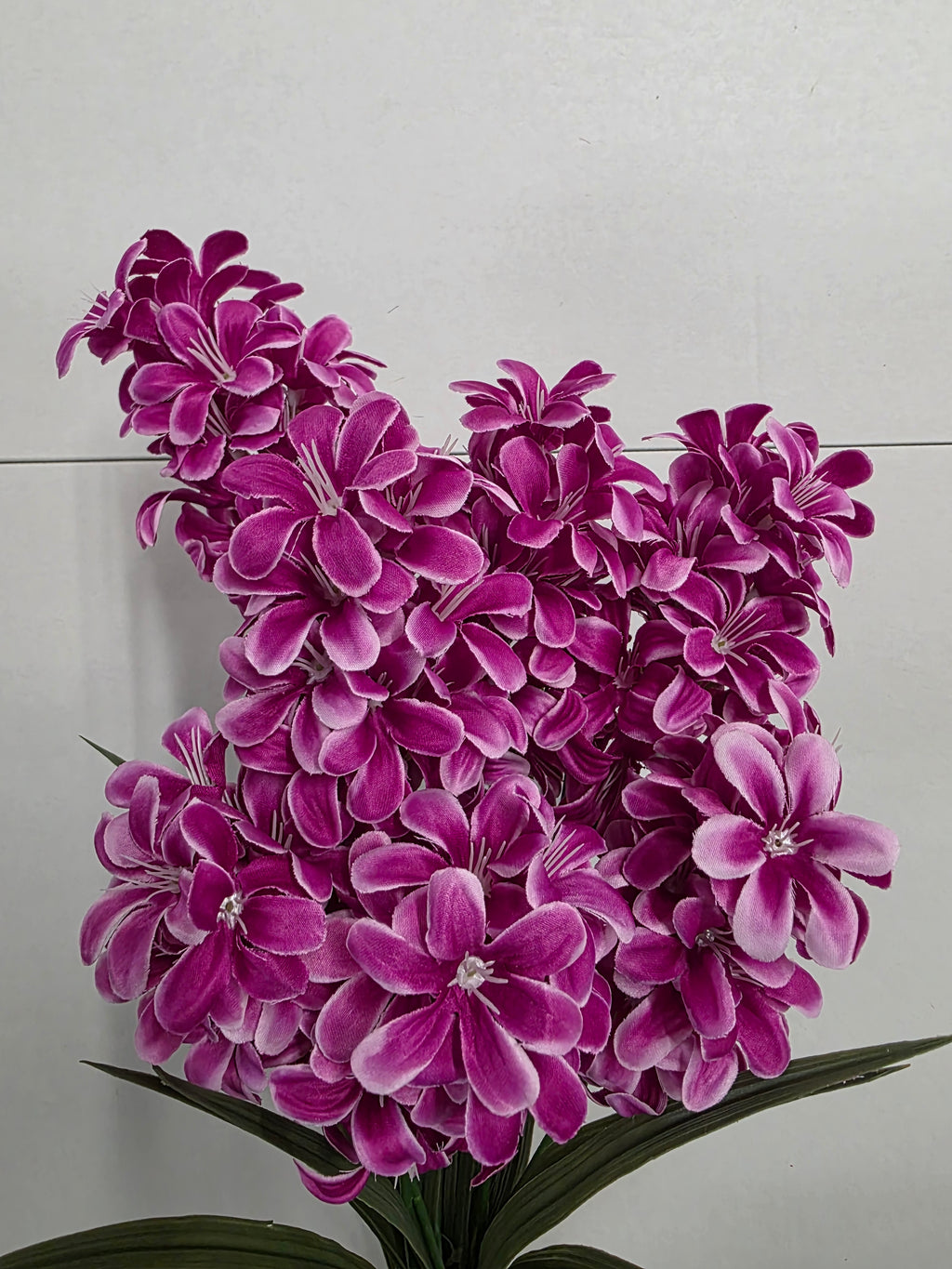 Artificial Hyacinth Purple X7 65cm