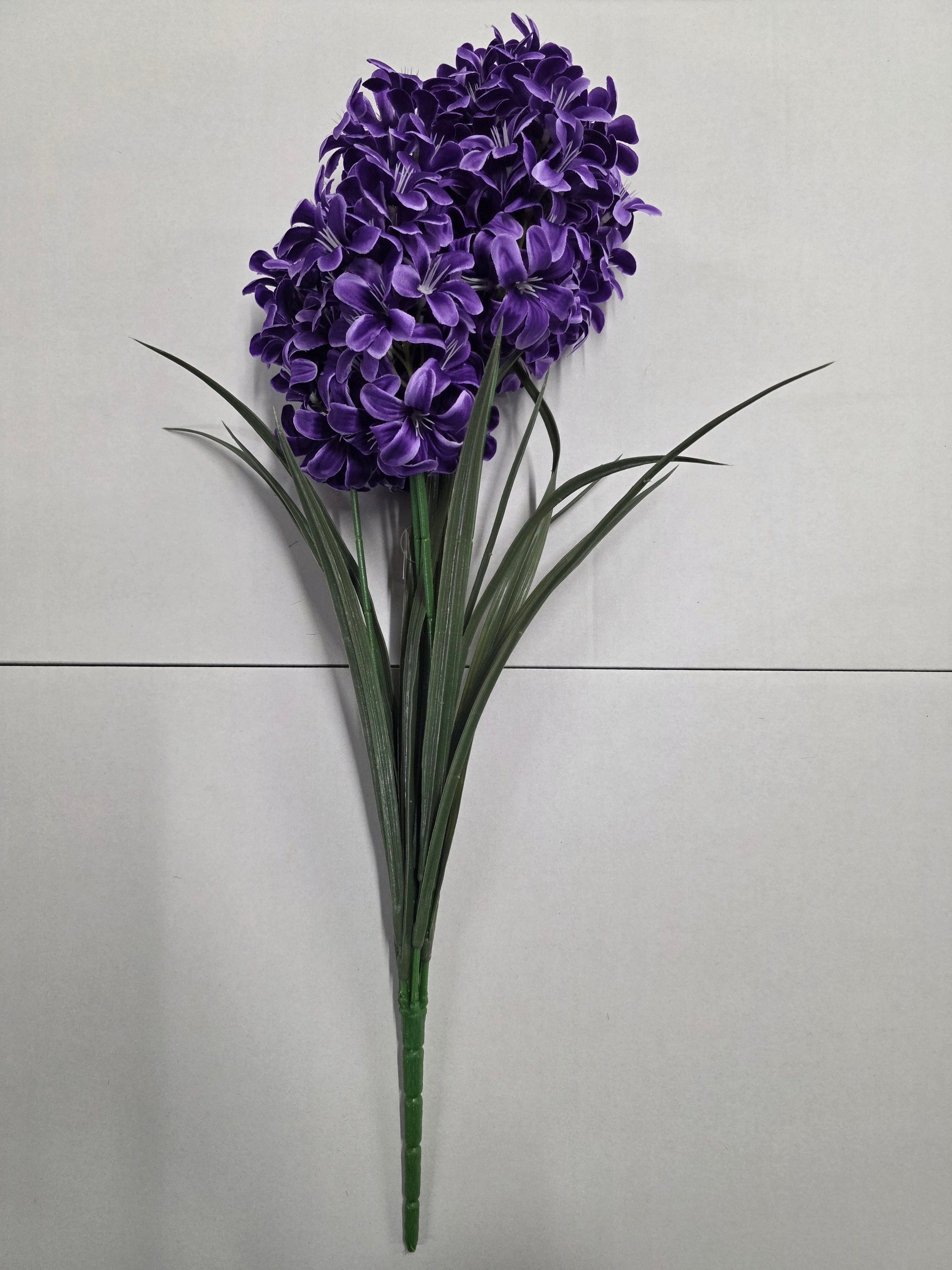 Artificial Hyacinth Violet X7 65cm