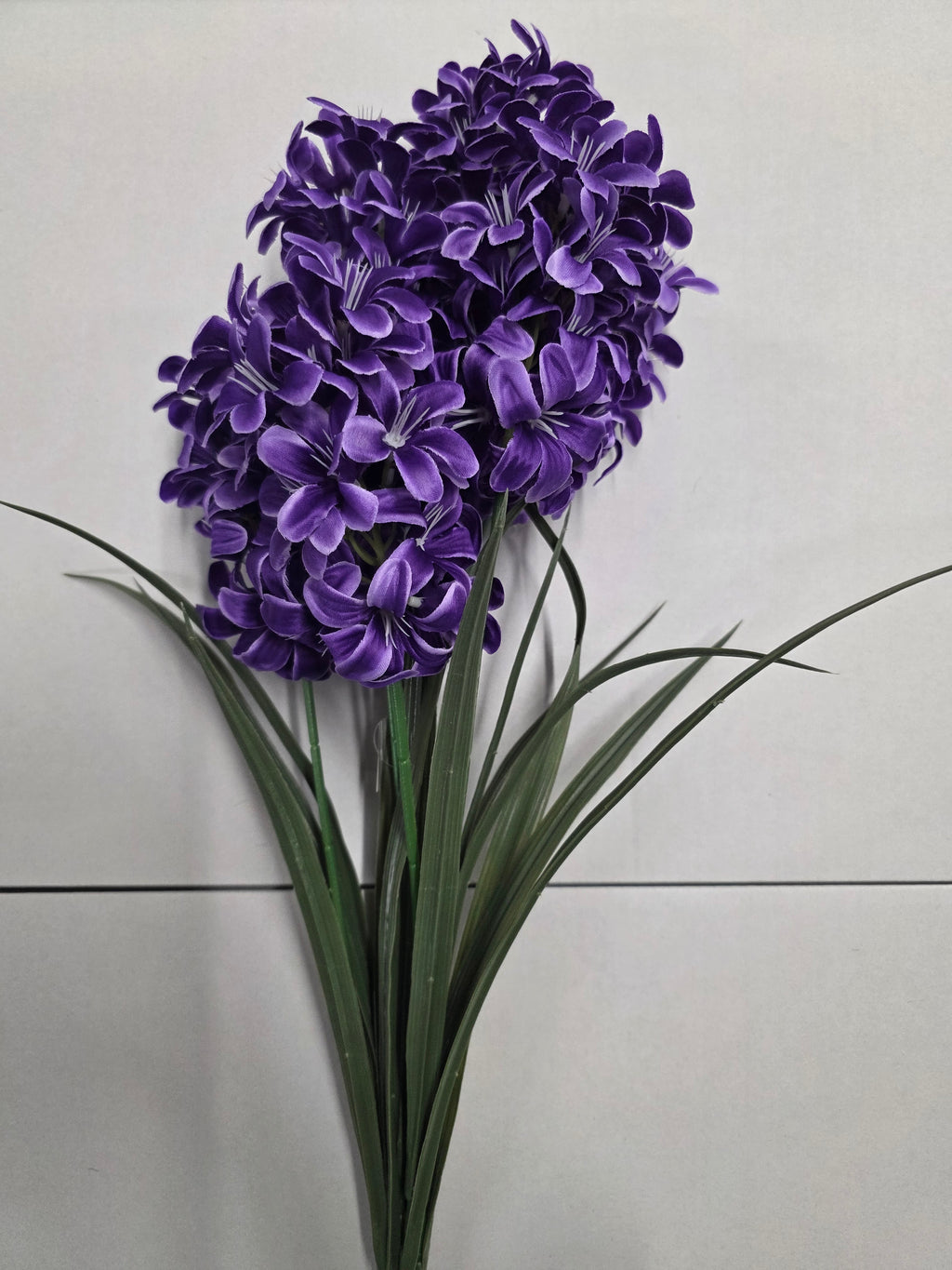 Artificial Hyacinth Violet X7 65cm
