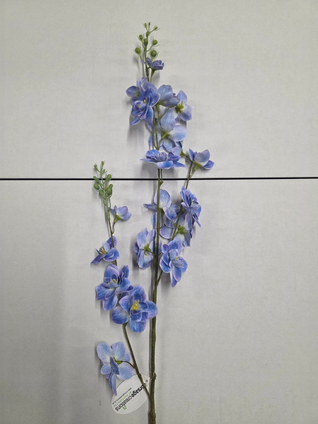 Artificial Larkspur Spray Blue 97cm