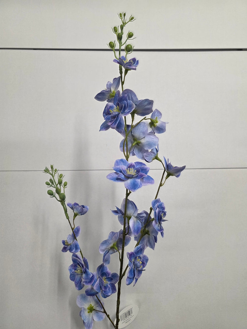 Artificial Larkspur Spray Blue 97cm