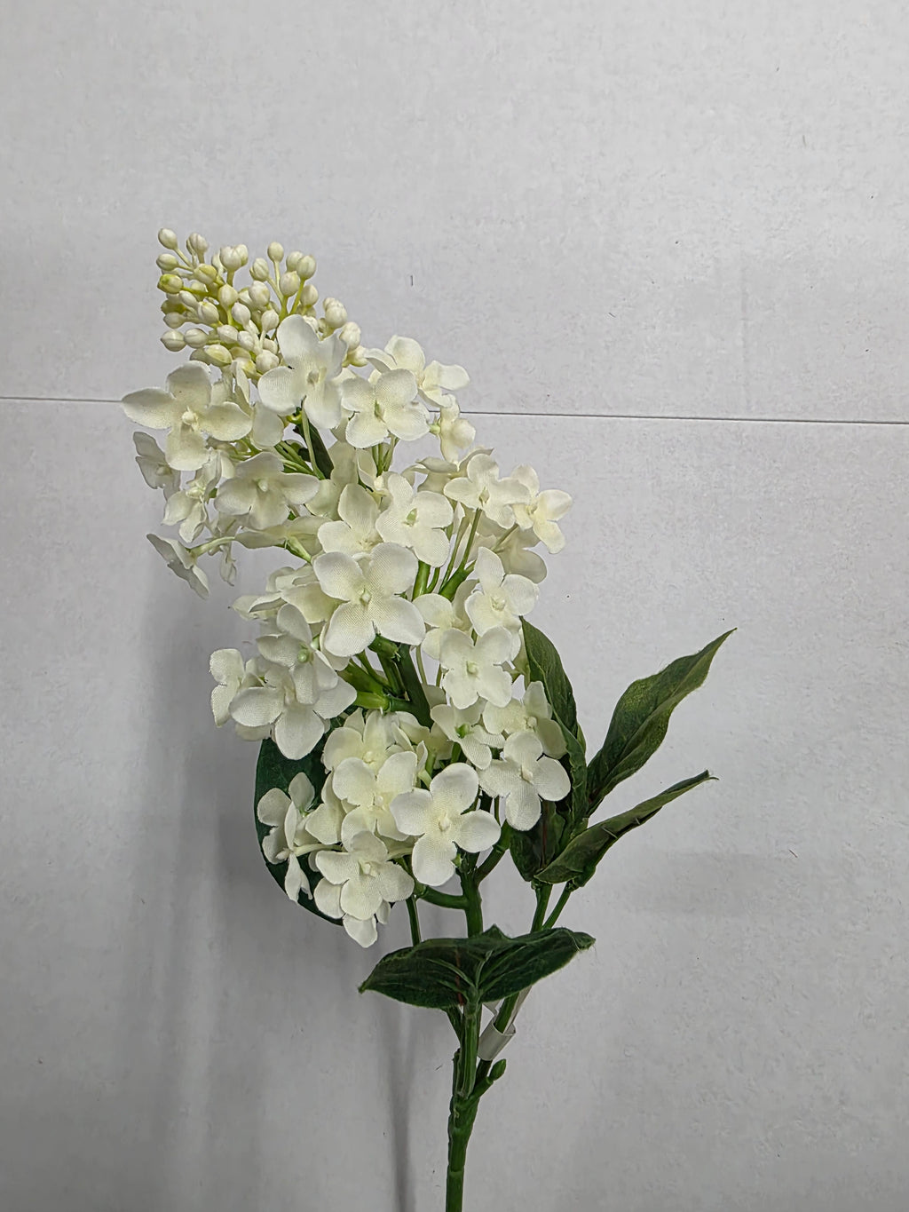 Artificial Lilac Spray Cream 63cm