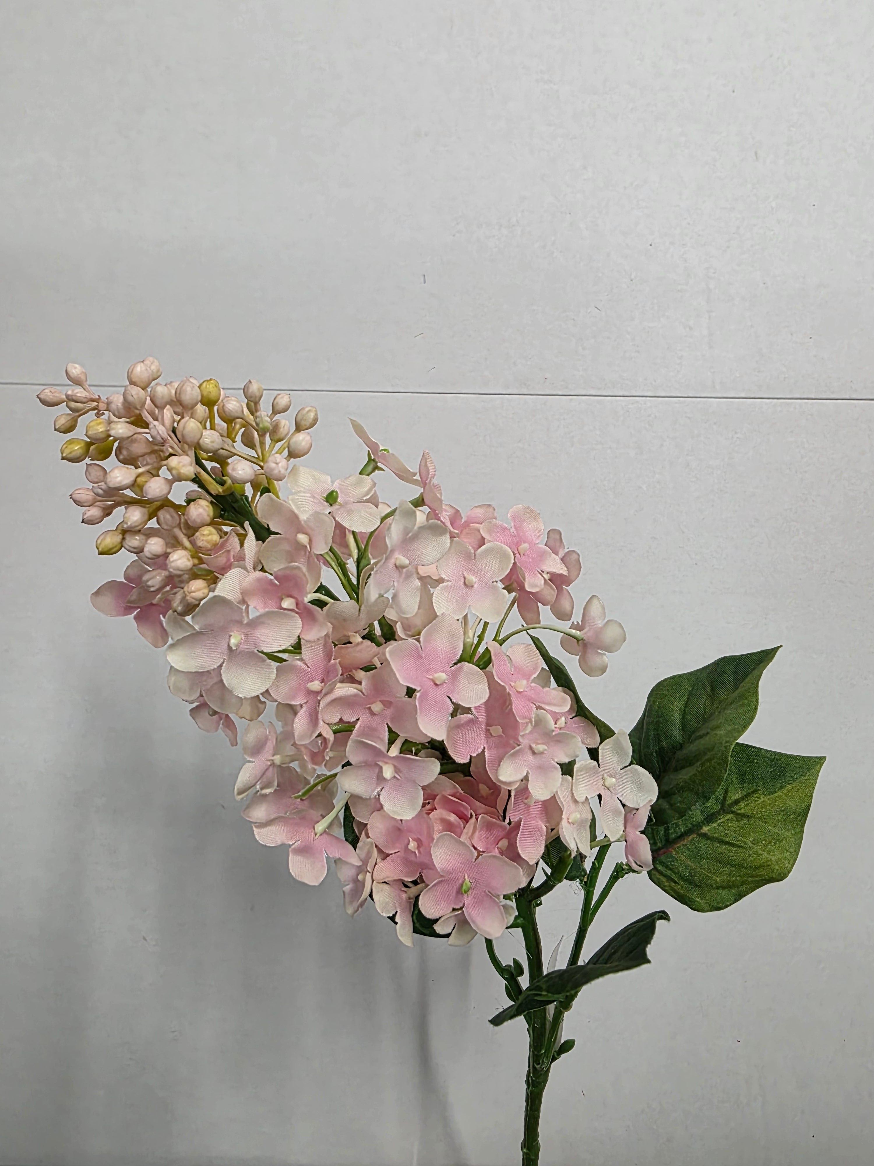 Artificial Lilac Spray Pink 63cm