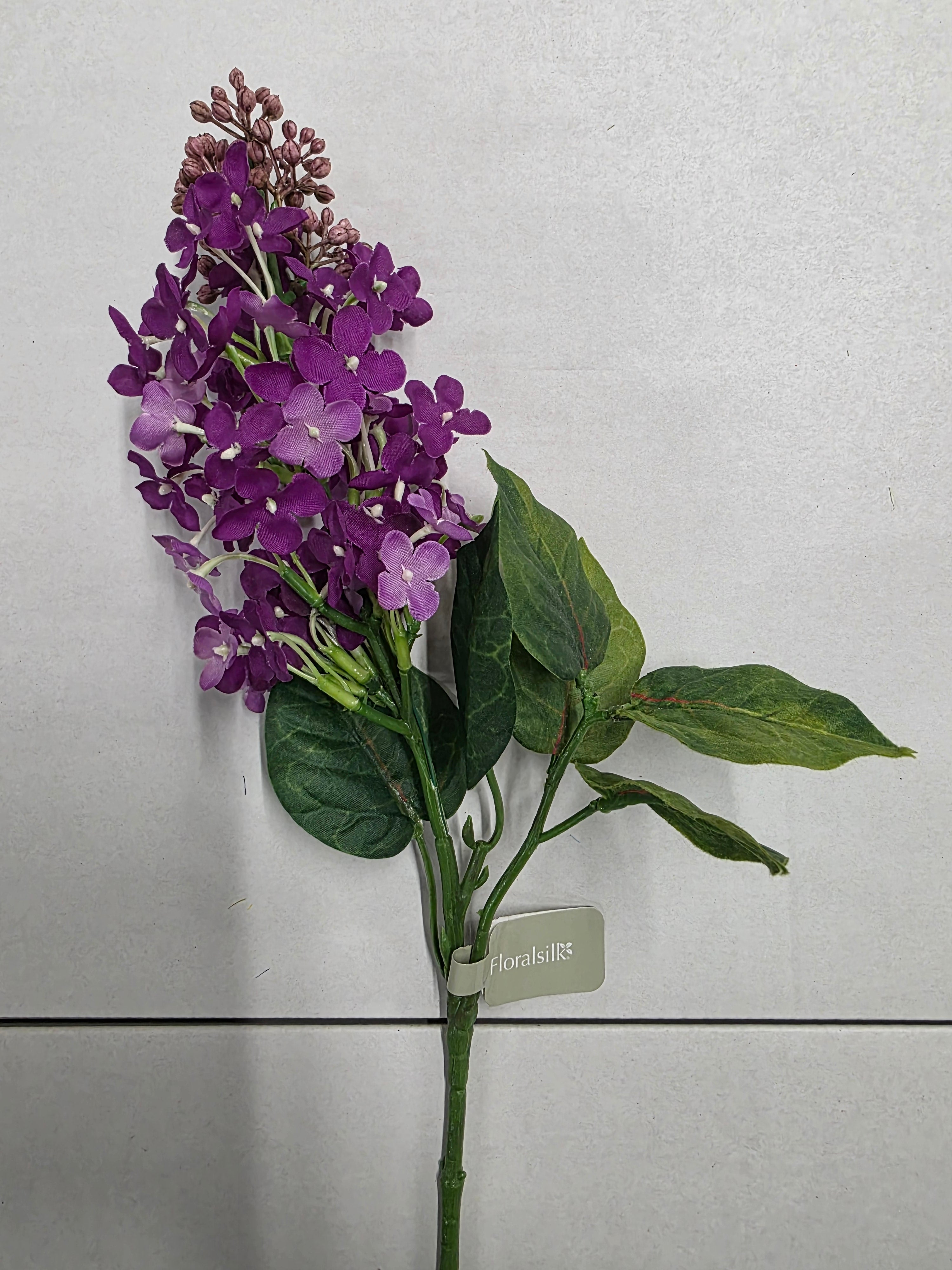 Artificial Lilac Spray Purple 63cm