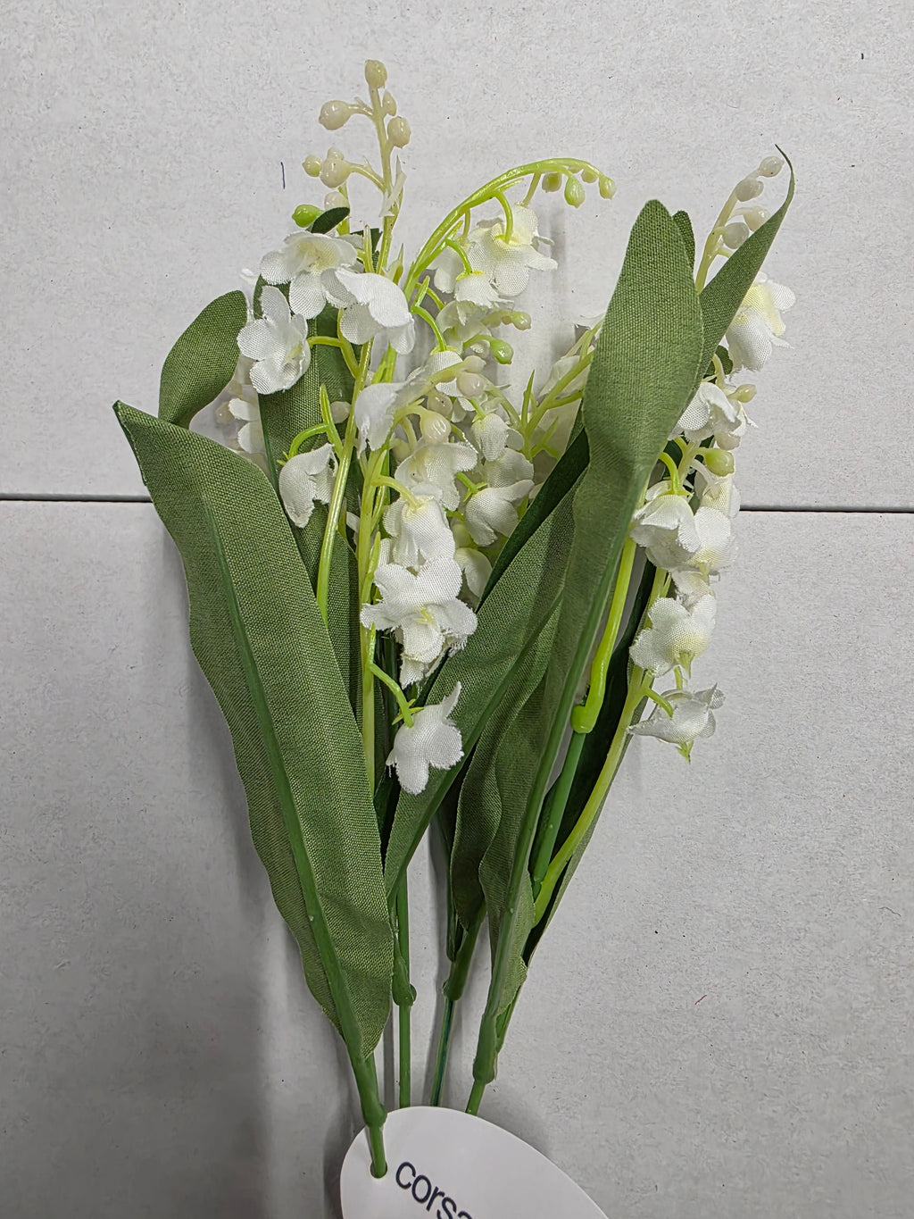 Artificial Lily Of The Valley White Green (PACK OF 2)