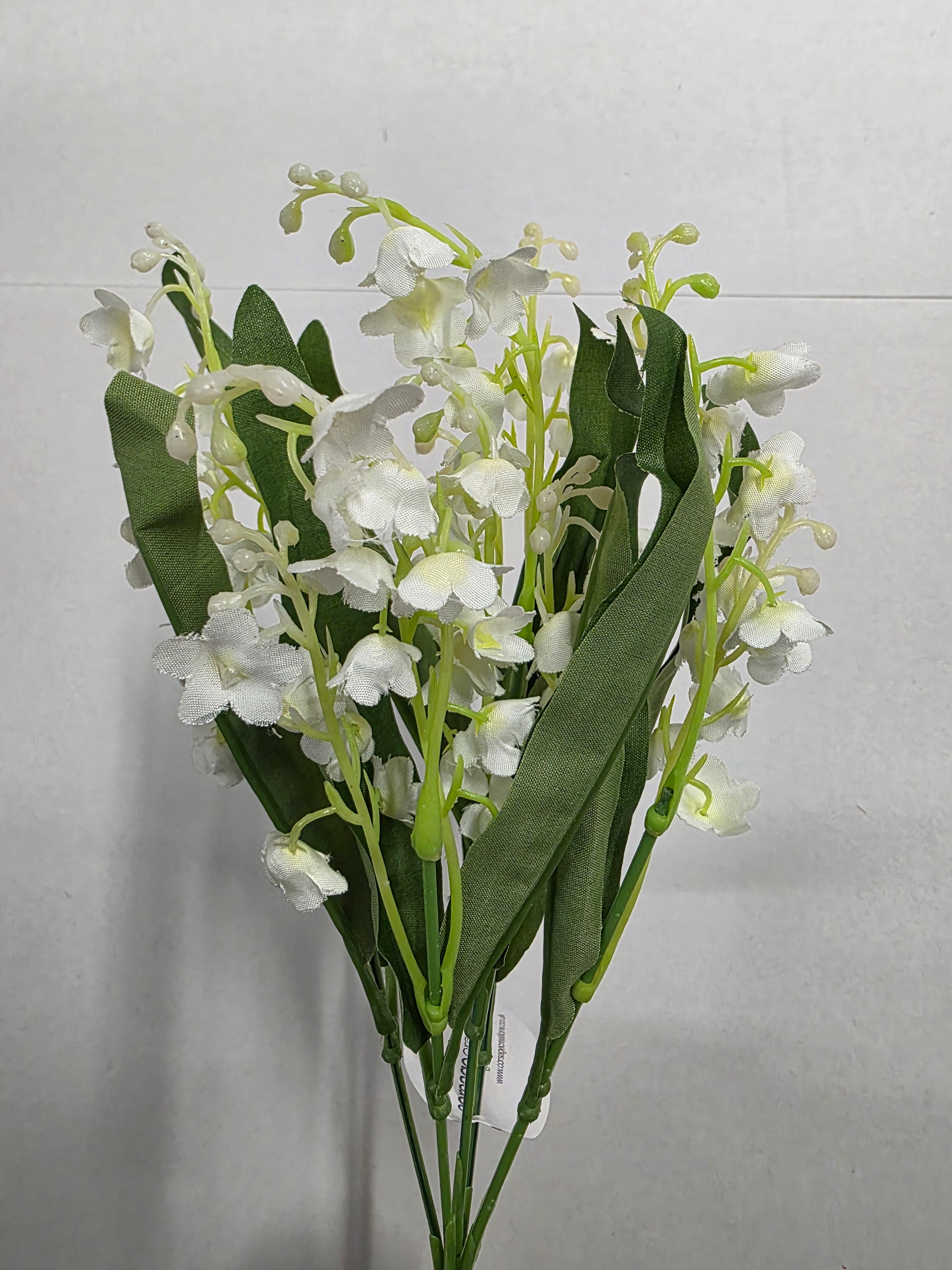 Artificial Lily Of The Valley White Green (PACK OF 2)