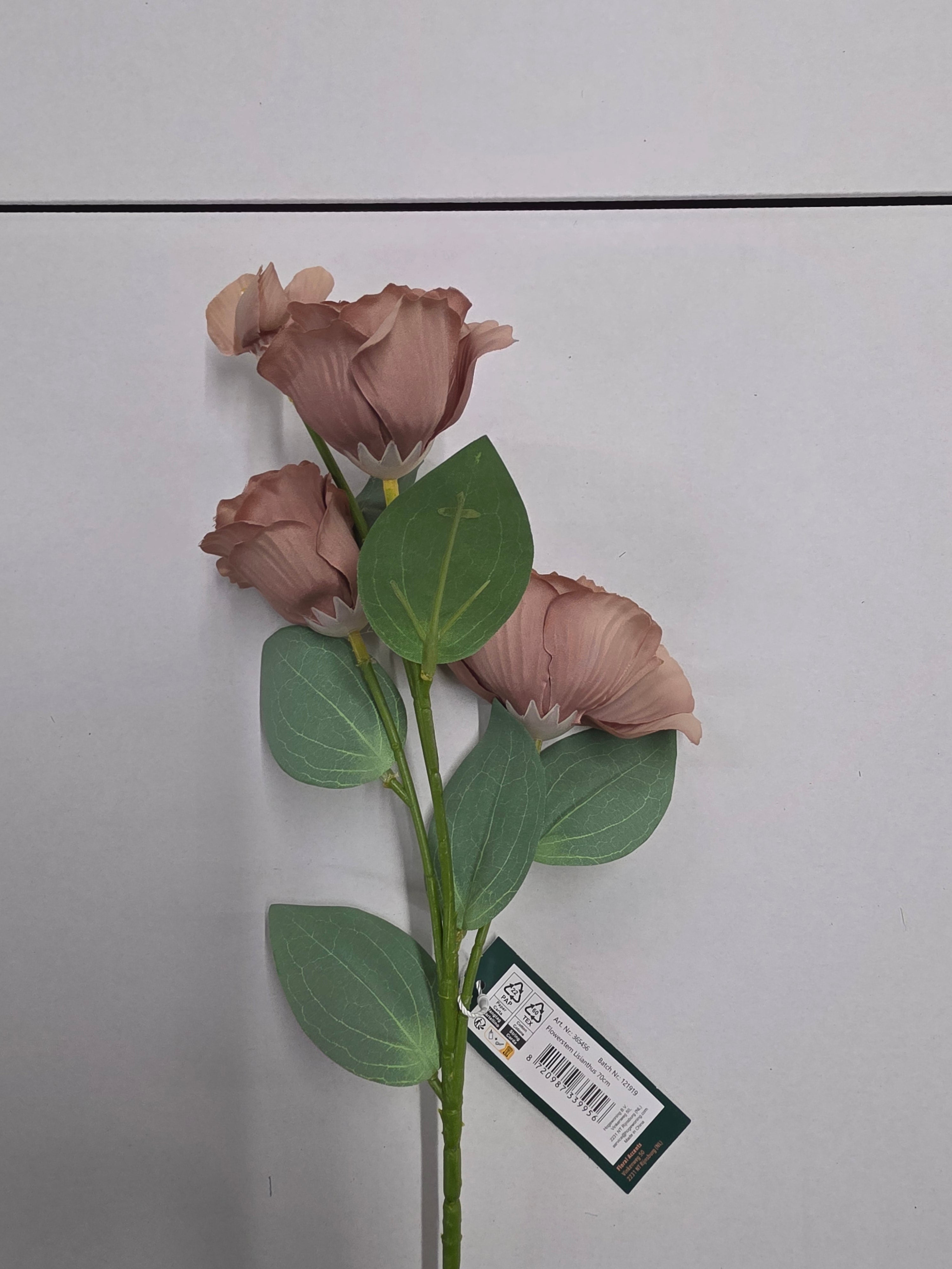 Artificial Lisianthus Mauve 70cm (PACK OF 2)