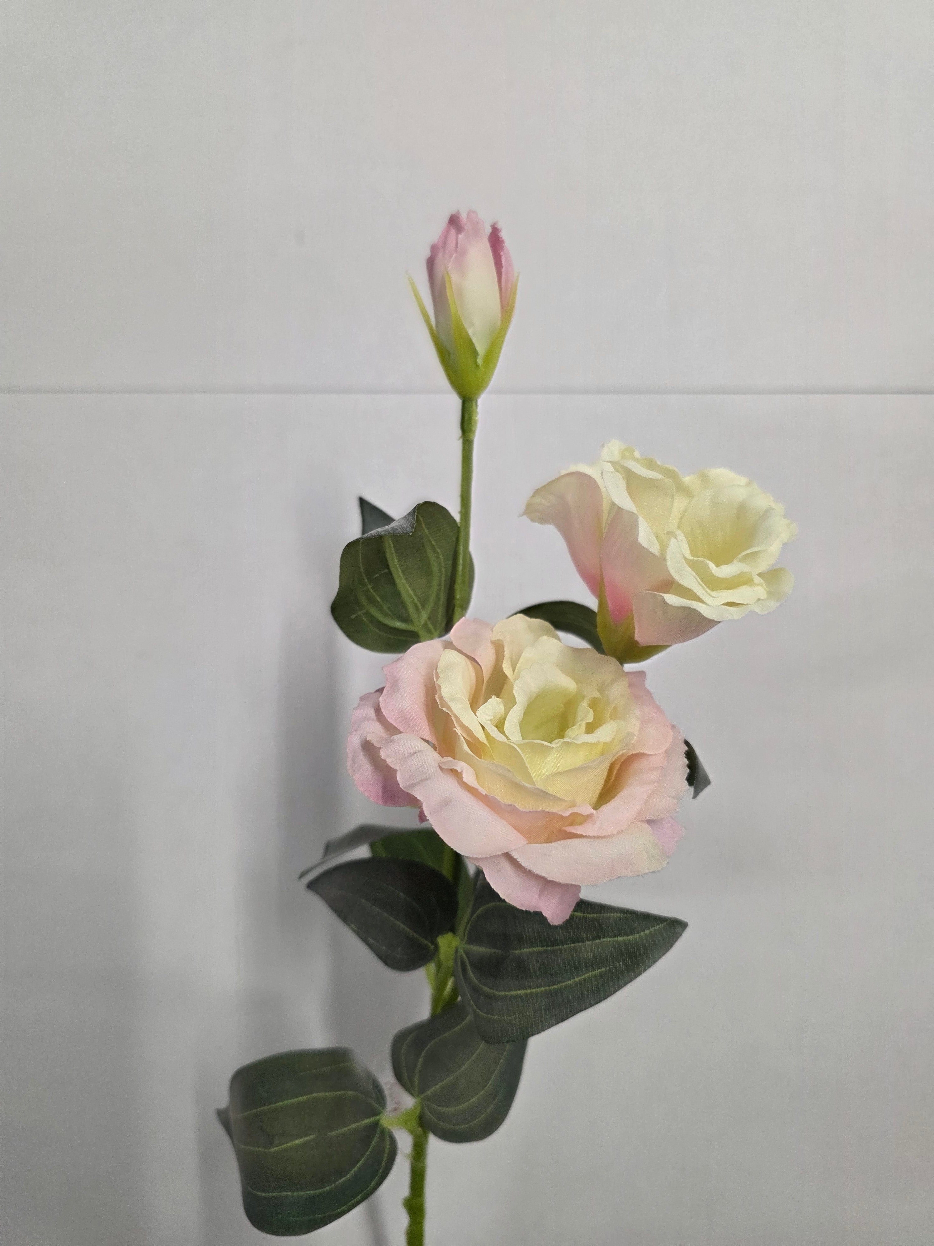 Artificial Lisianthus Spray Pink (PACK OF 3)