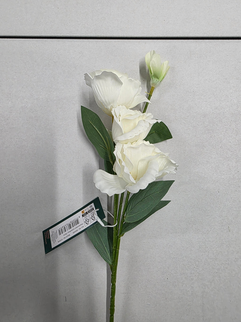 Artificial Lisianthus White 70cm (PACK OF 2)