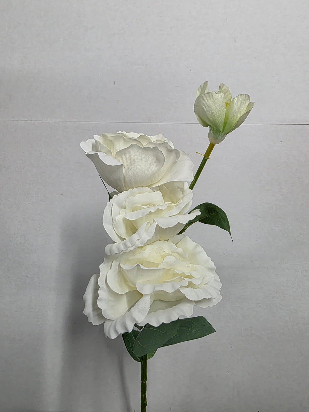 Artificial Lisianthus White 70cm (PACK OF 2)