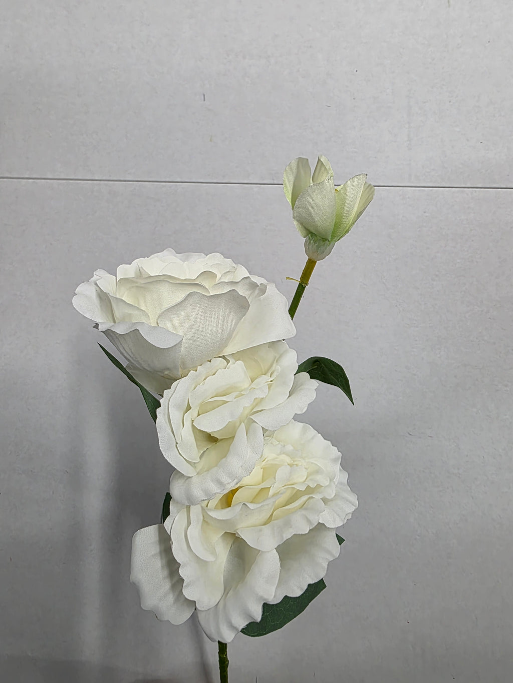 Artificial Lisianthus White 70cm (PACK OF 2)